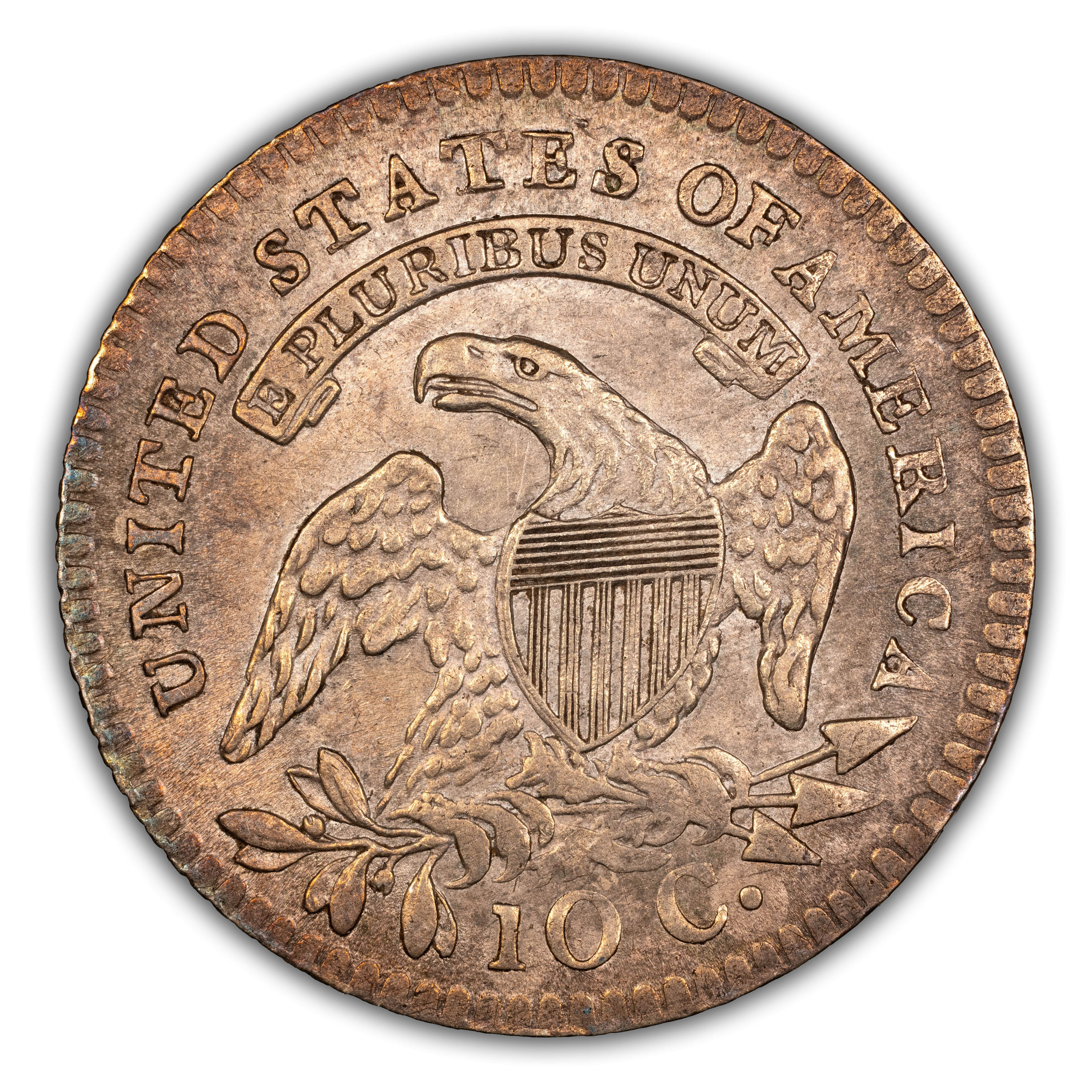1814 10c Small Date, JR-1 MS thumbnail 8