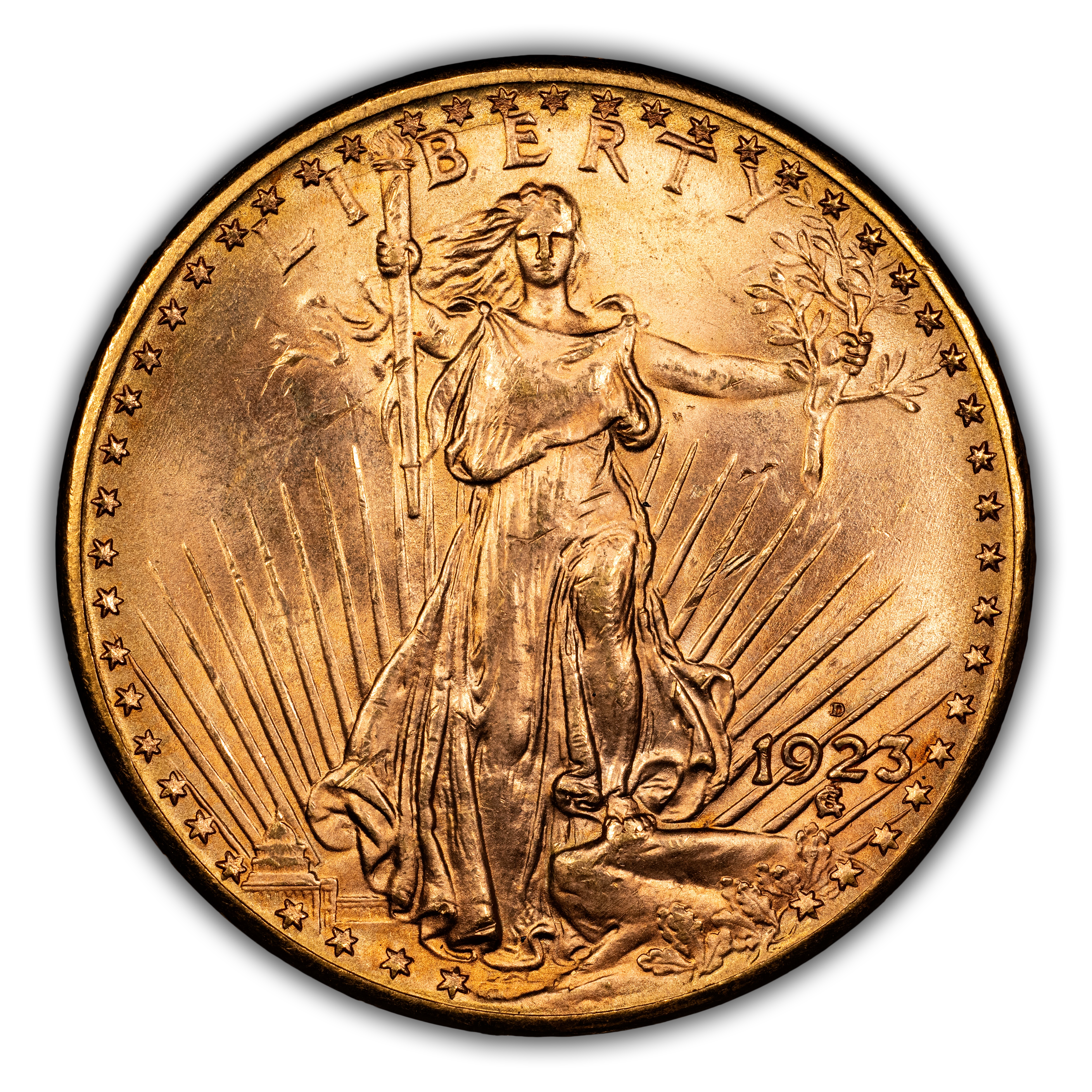 1923-D $20  MS thumbnail 3