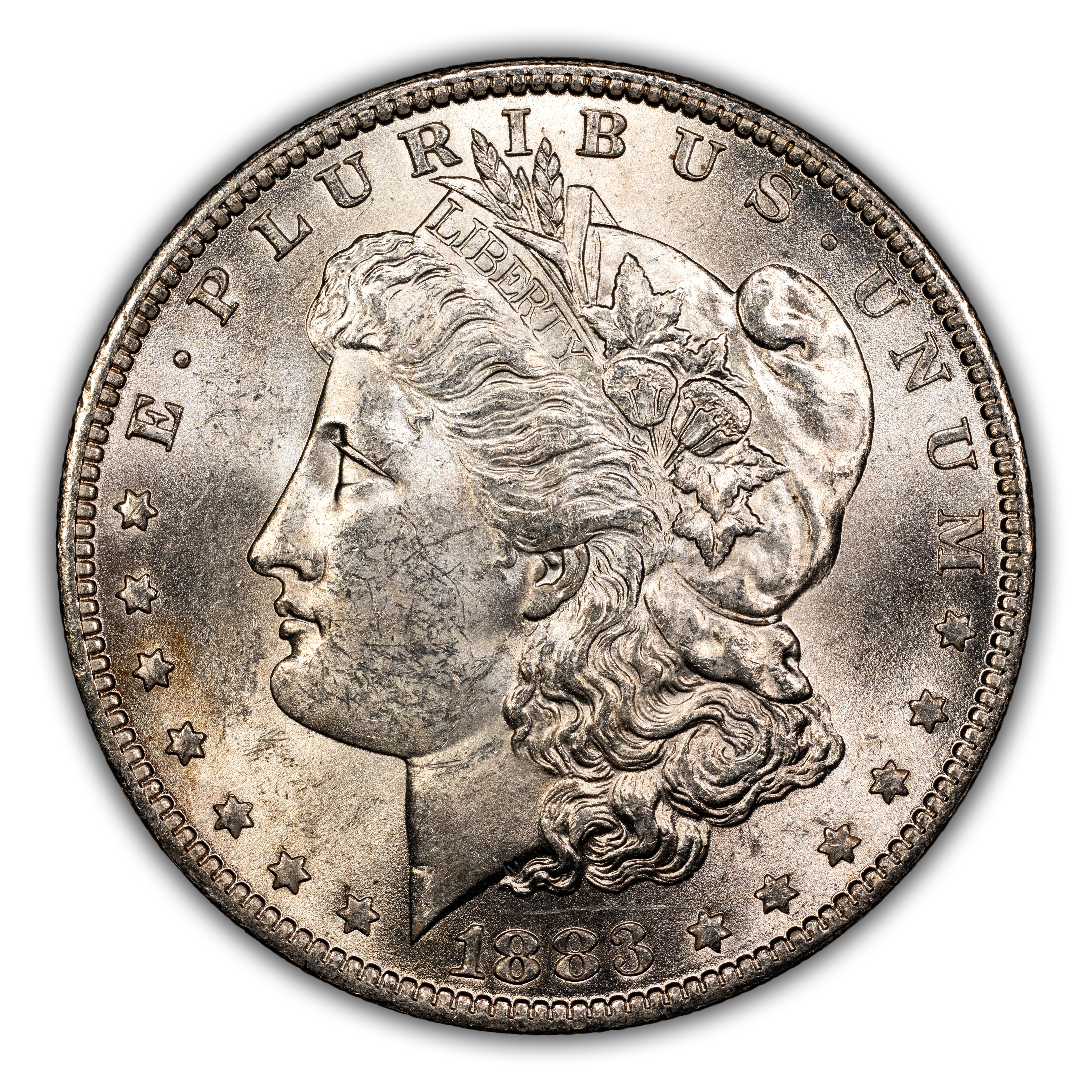 1883-O $1  Scribbles on Face, VAM-31 MS thumbnail 4
