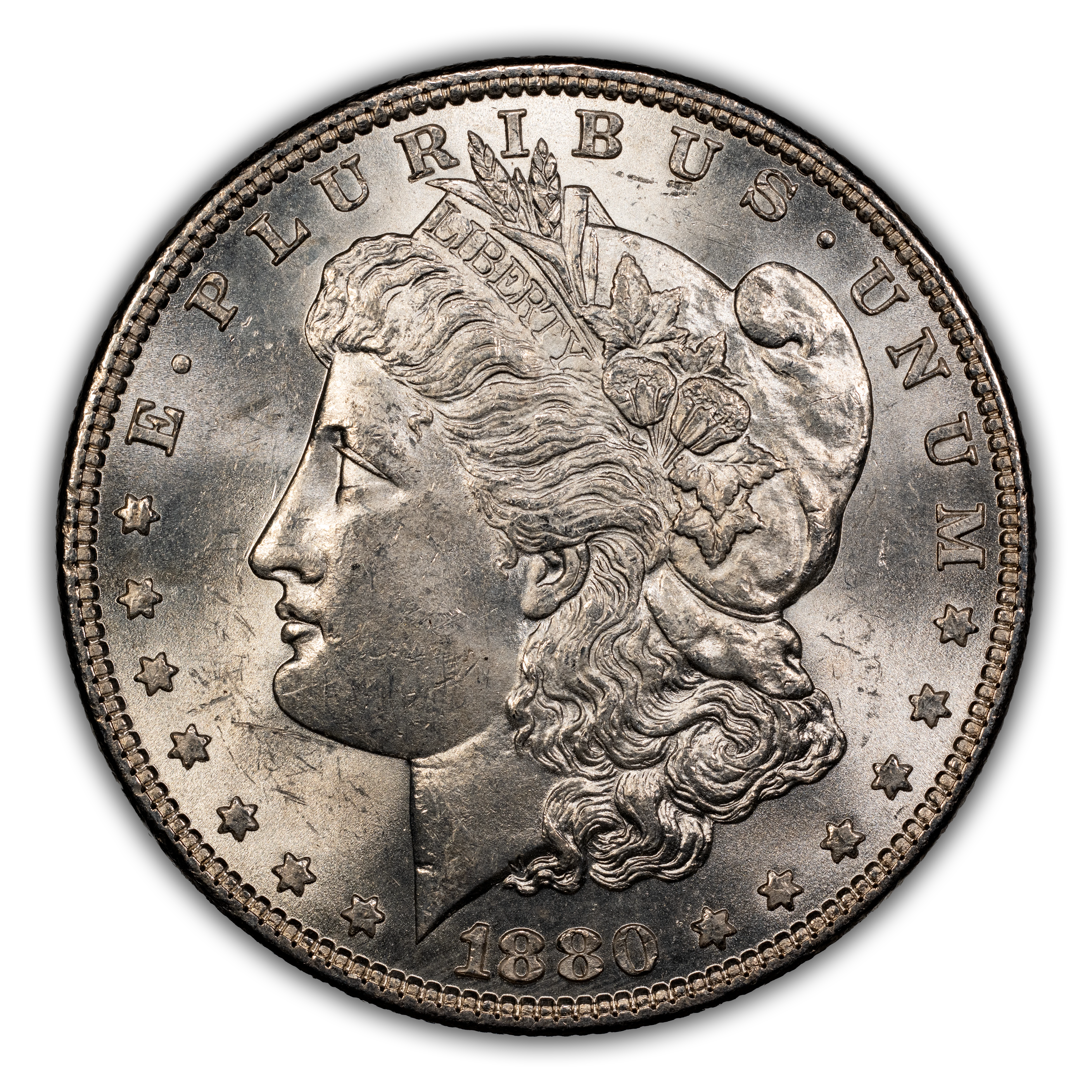 1880 $1  Knobbed 8, VAM-1A1 MS thumbnail 2