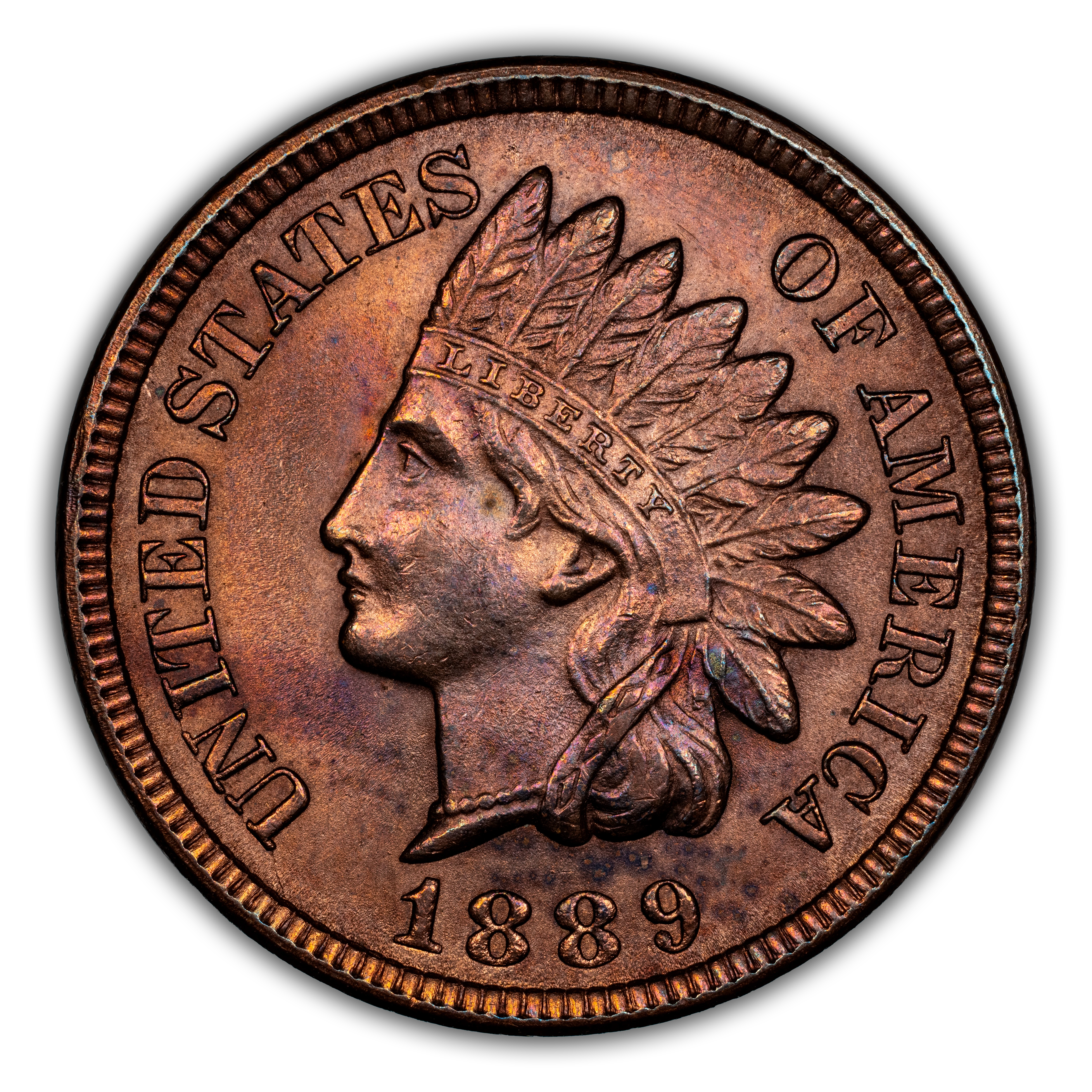 1889 1c Repunched Date, FS-302, S-4 MS BN thumbnail 2