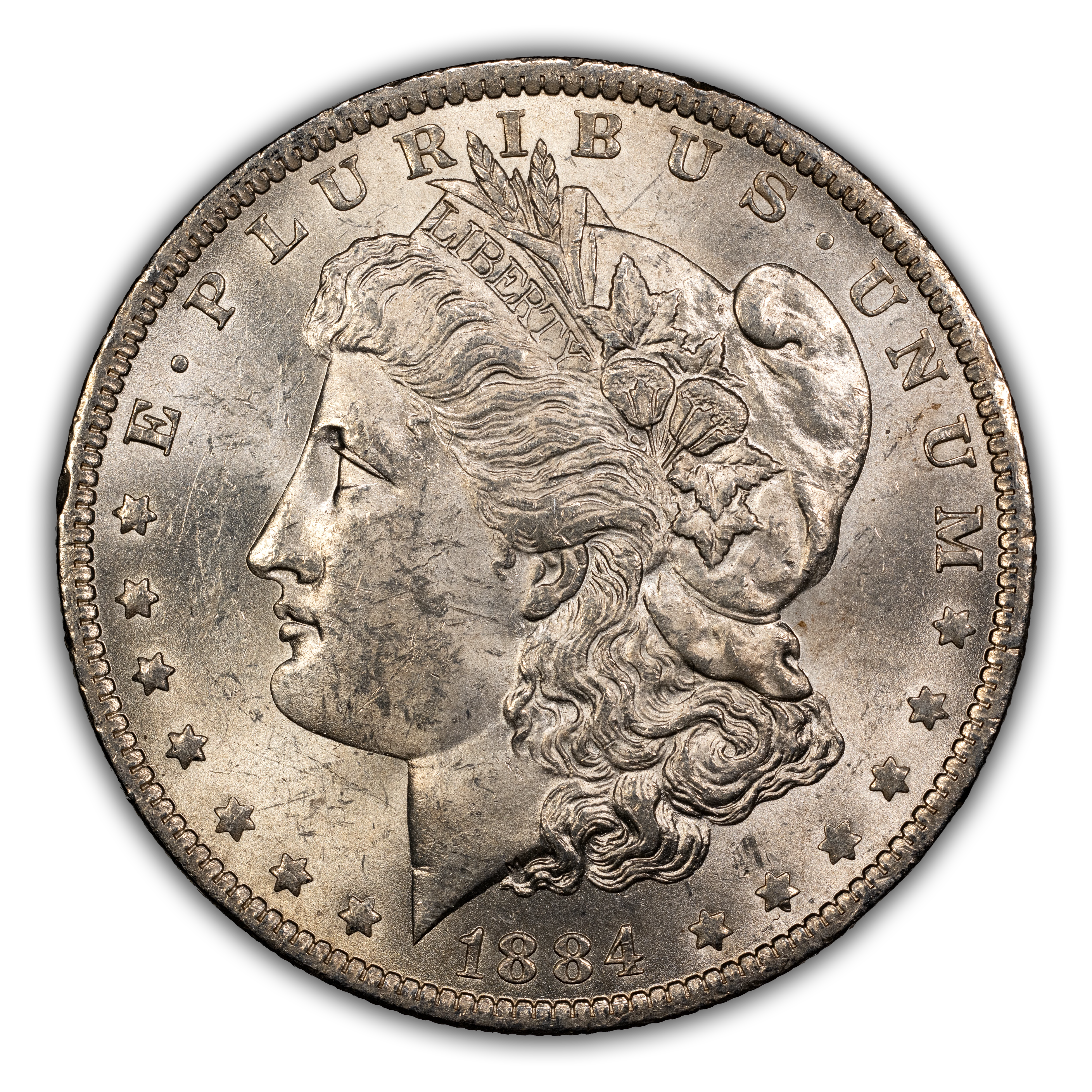 1884-O $1  Overlapping Reeds, VAM-42B MS thumbnail 3