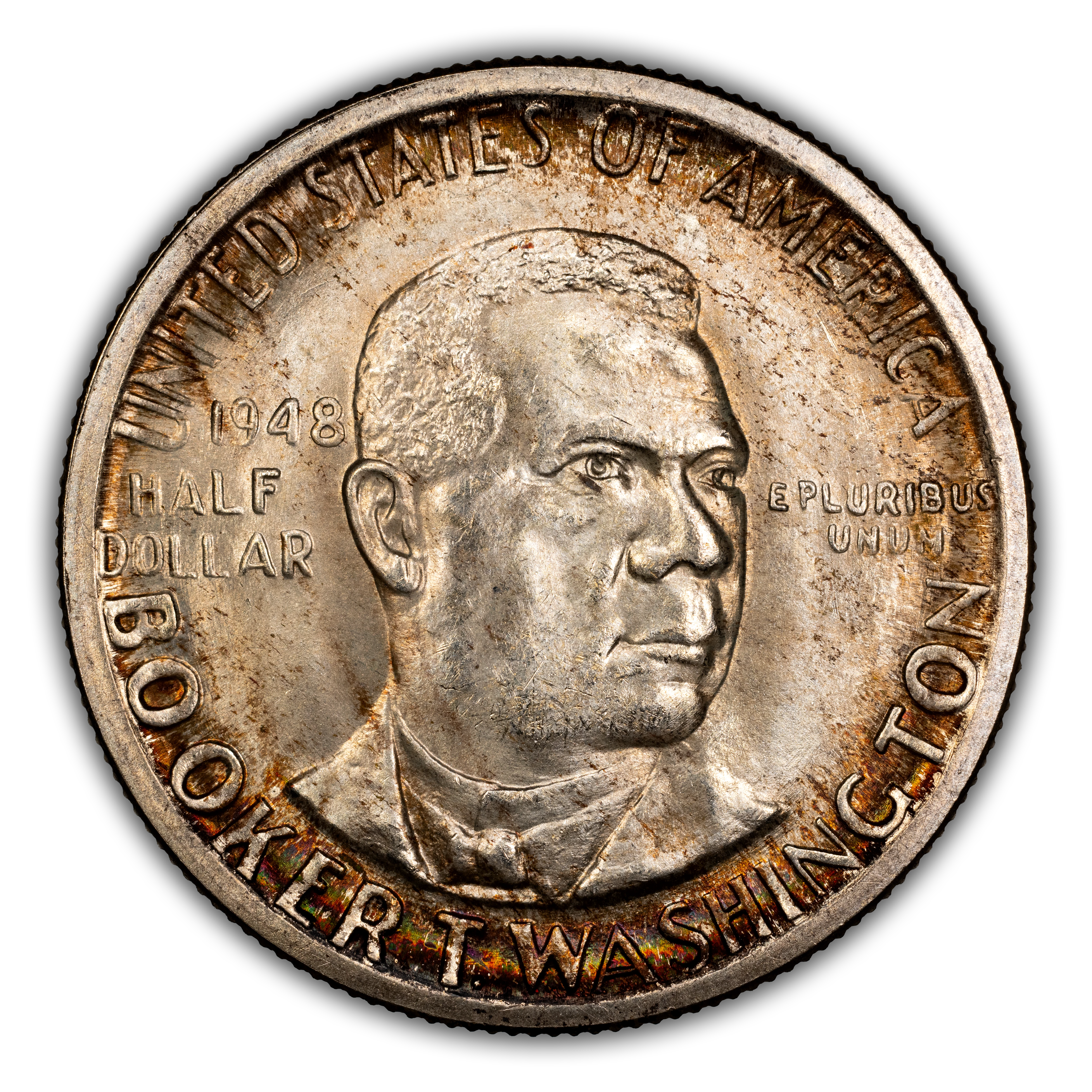 1948-D 50c Booker T. Washington MS thumbnail 3