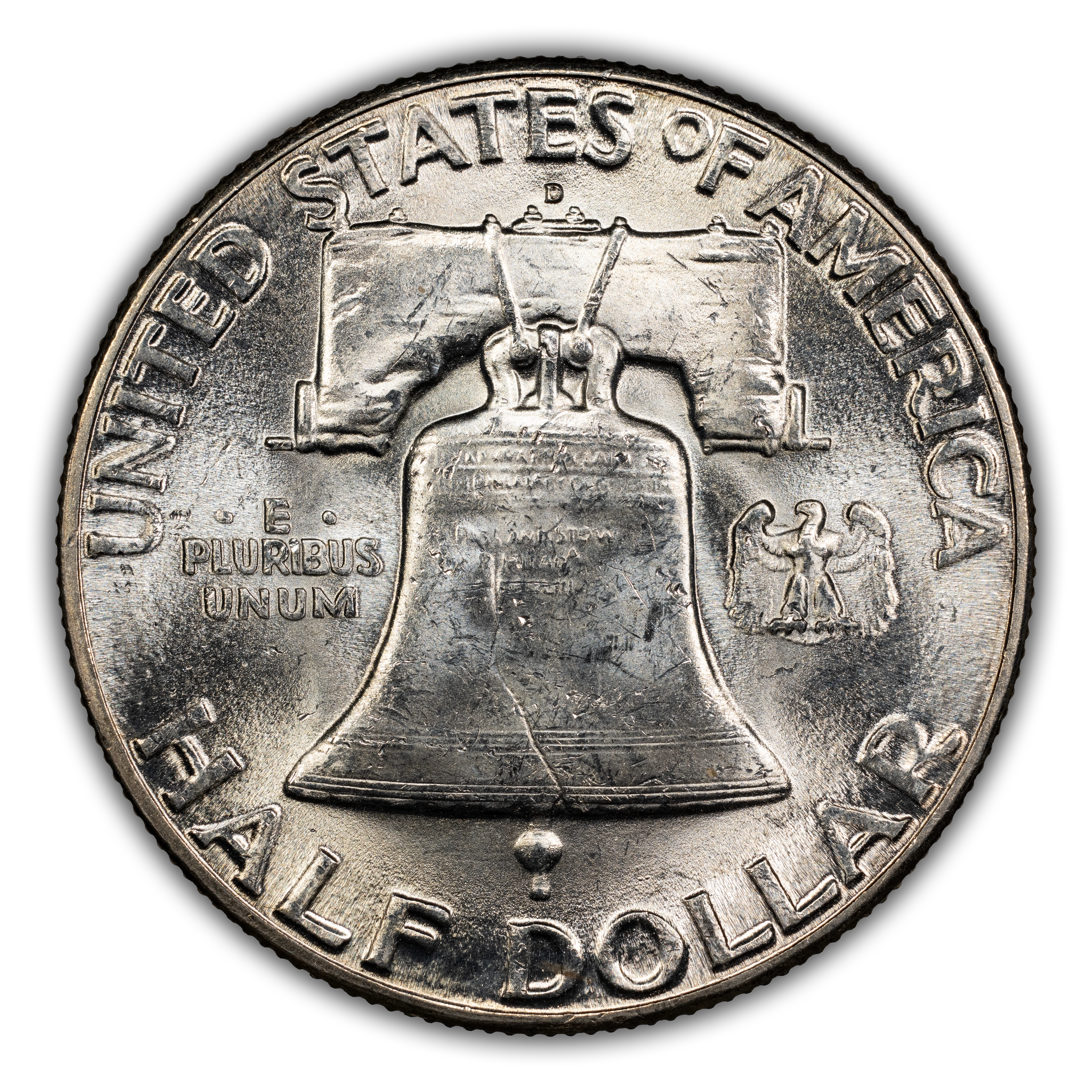 1948-D 50c Doubled Die Reverse, FS-801 MS thumbnail 3