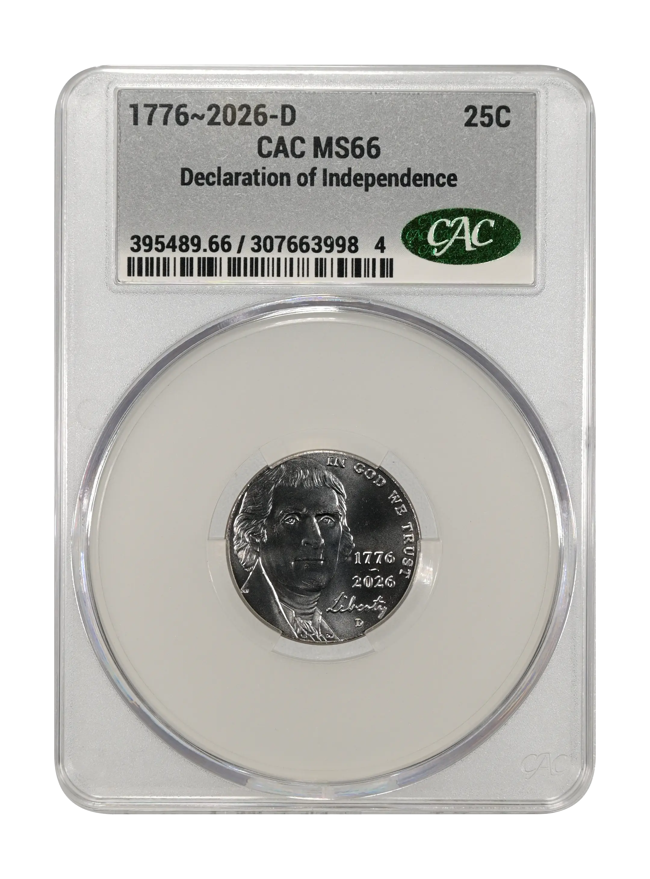 1776~2026-D 25c Declaration of Independence MS thumbnail 16