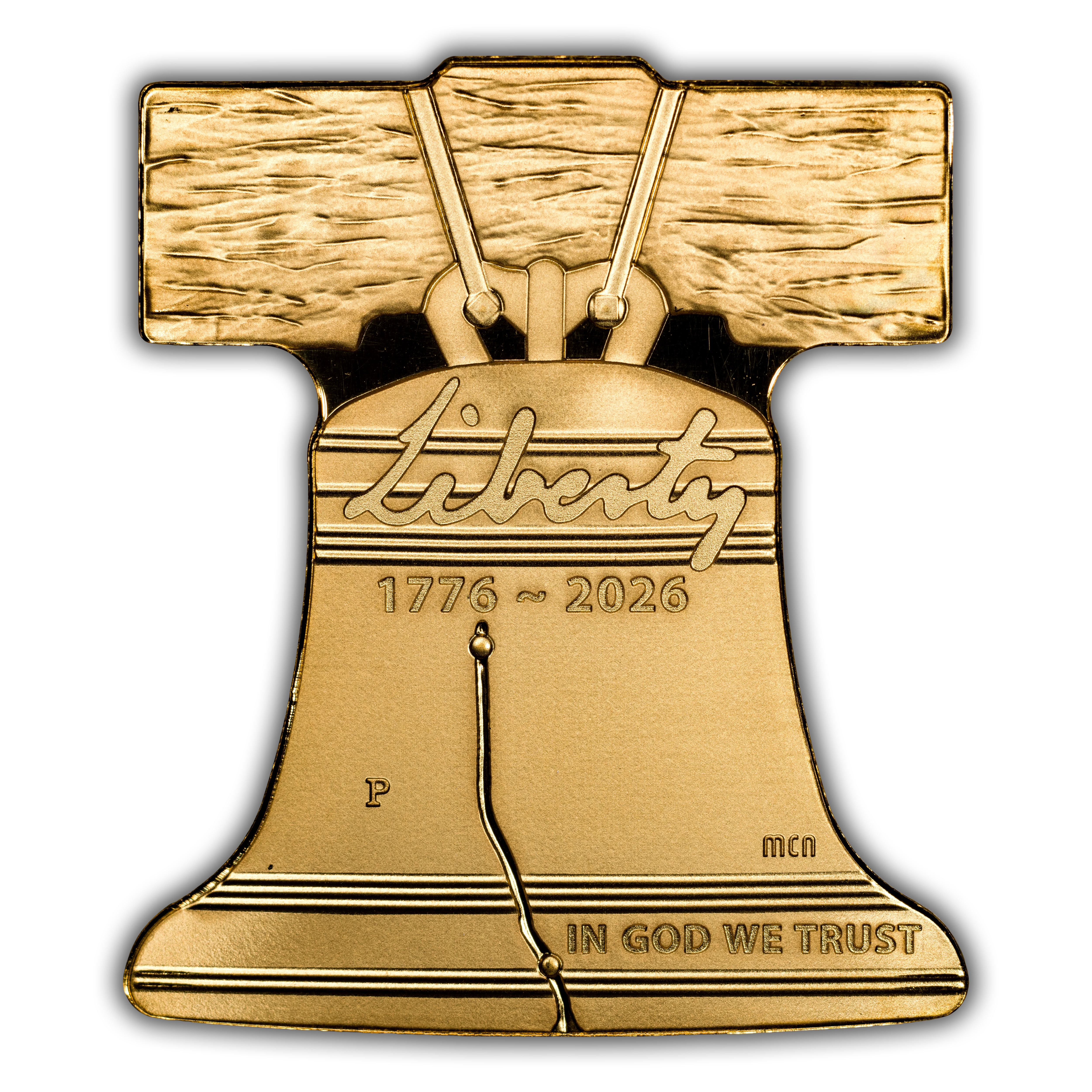 2026-P $125 1/2oz Gold, Freedom Ringing, Liberty Bell PR DCAM