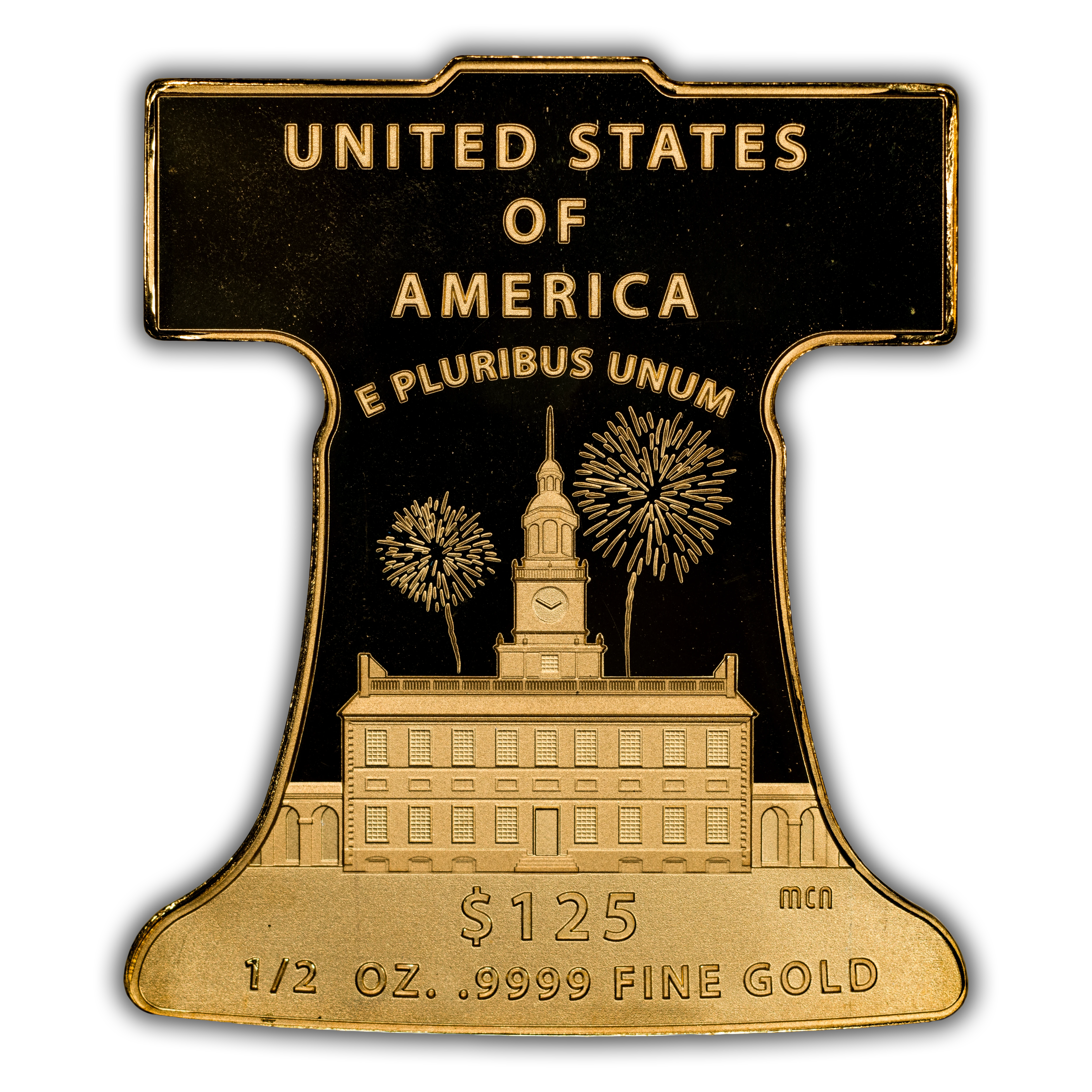 2026-P $125 1/2oz Gold, Freedom Ringing, Liberty Bell PR DCAM thumbnail 4