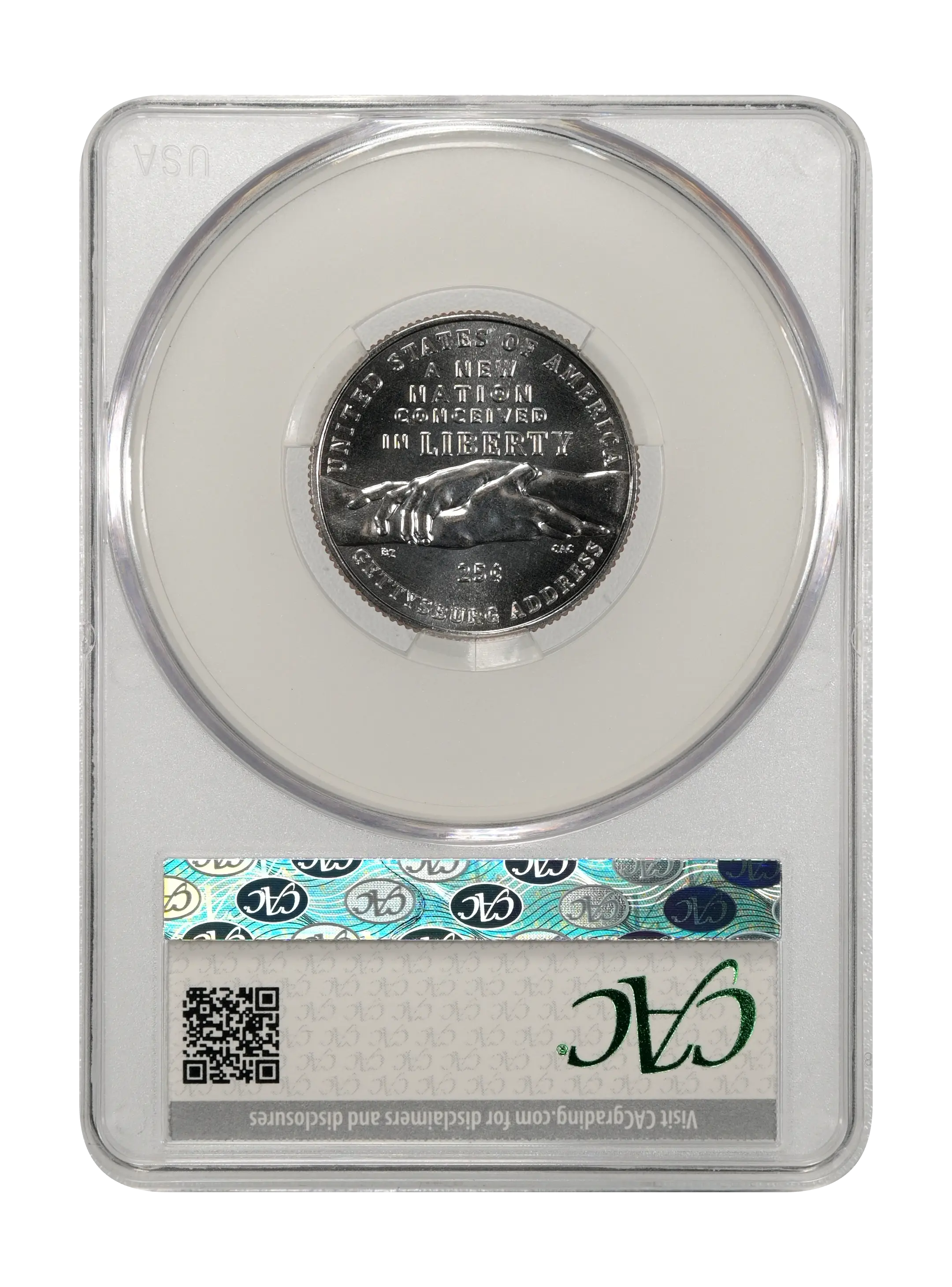 1776~2026-D 25c Gettysburg Address MS PL thumbnail 14