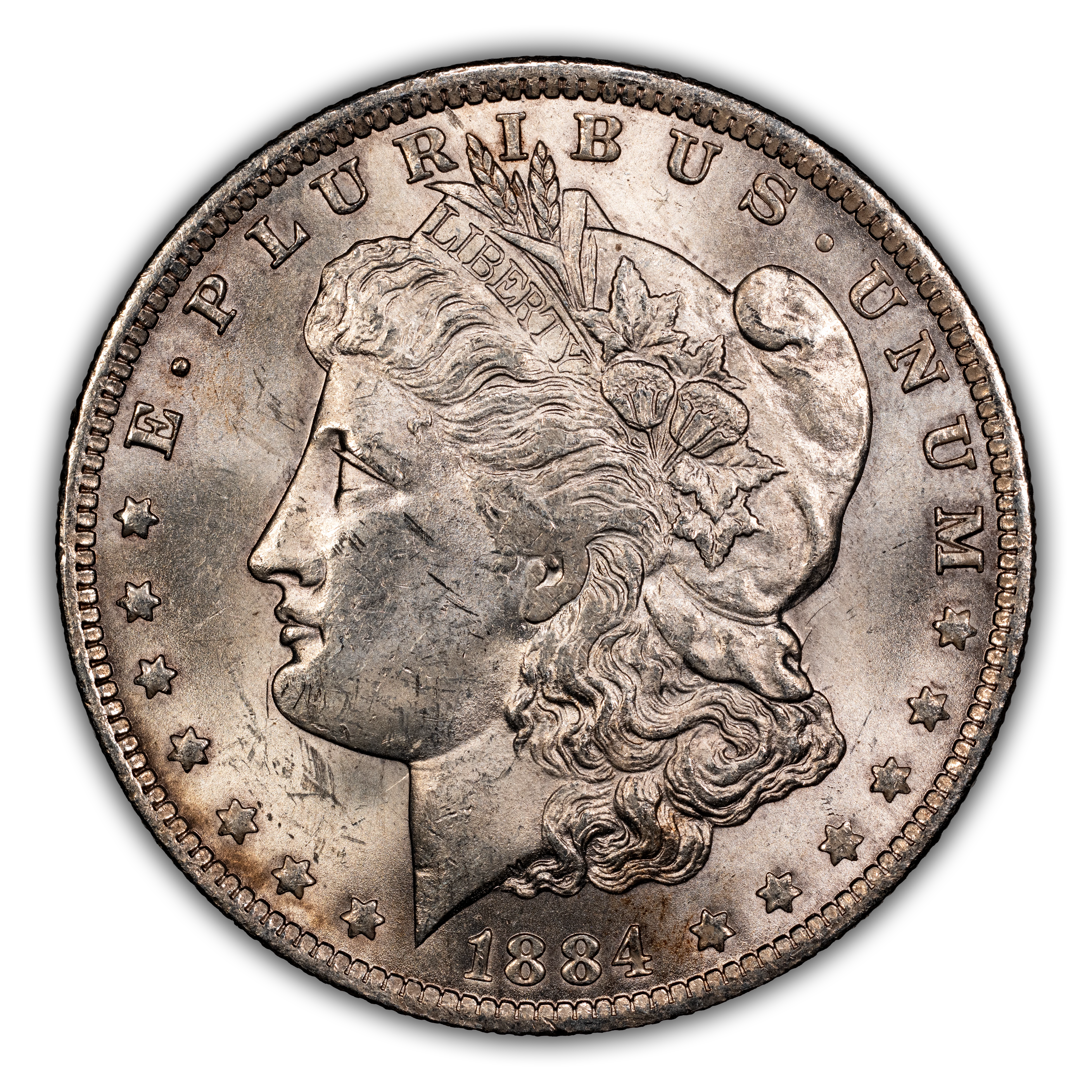1884-O $1  Overlapping Reeds, VAM-42B MS thumbnail 2