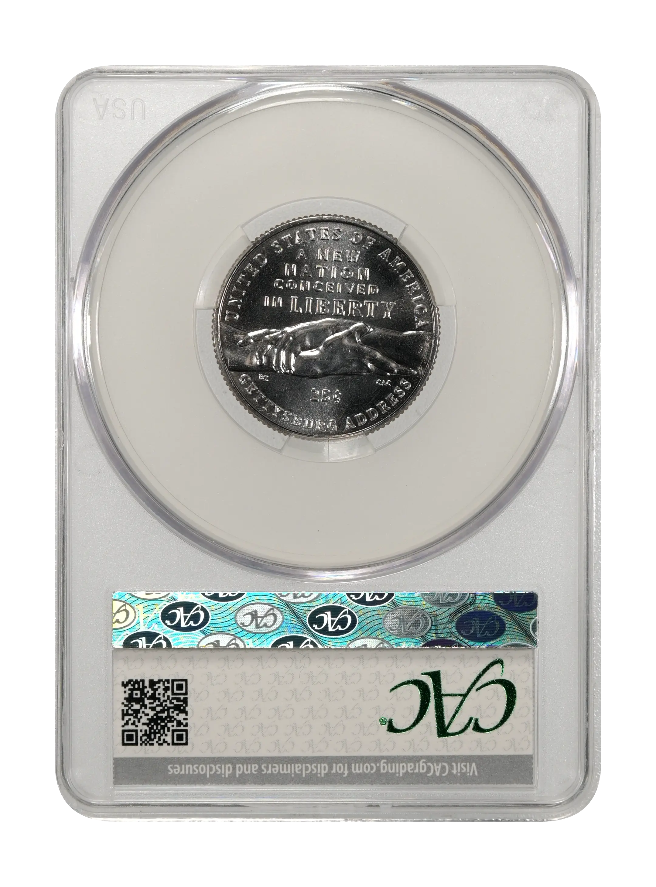 1776~2026-D 25c Gettysburg Address MS PL thumbnail 17