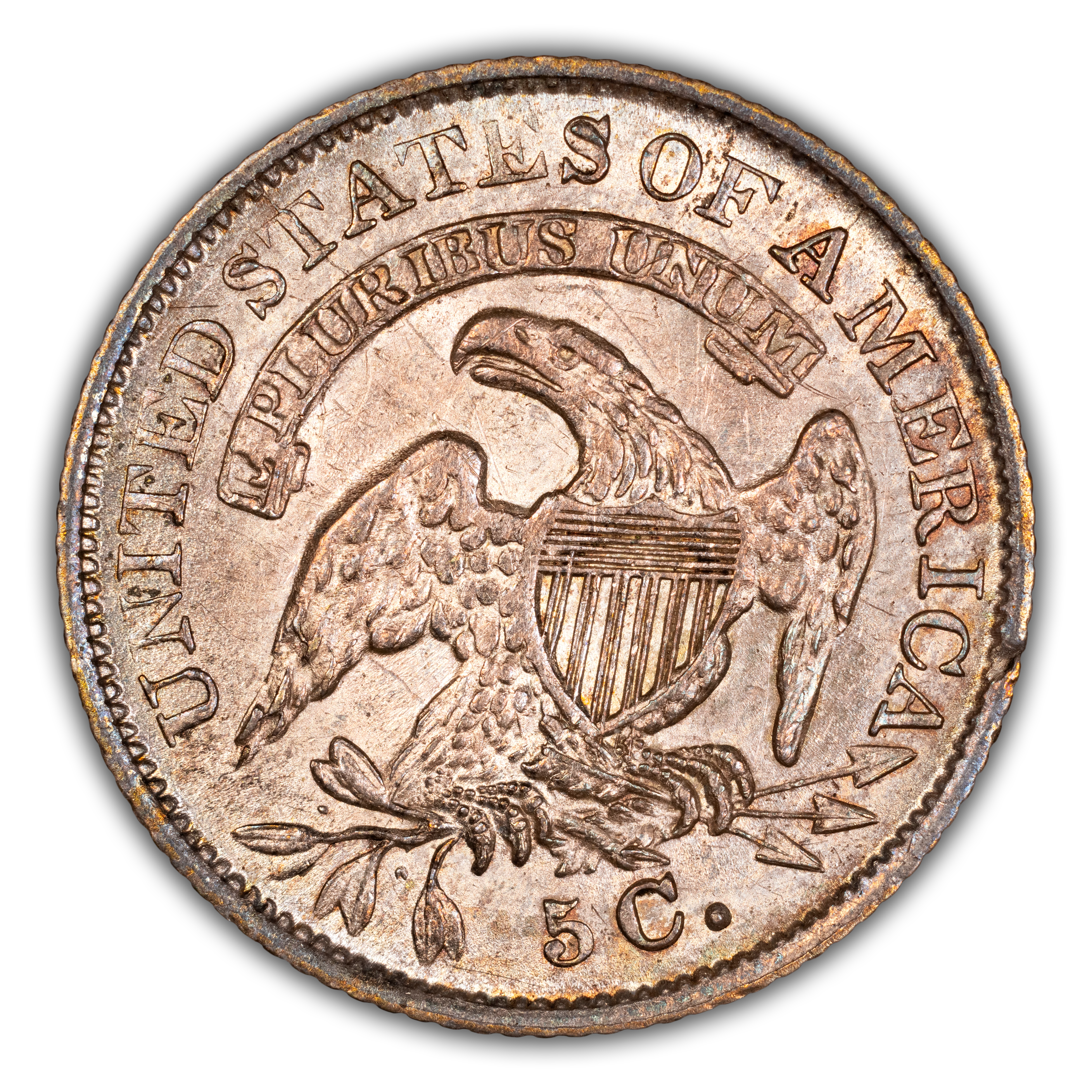 1837 H10c Small 5c, LM-4 MS thumbnail 5