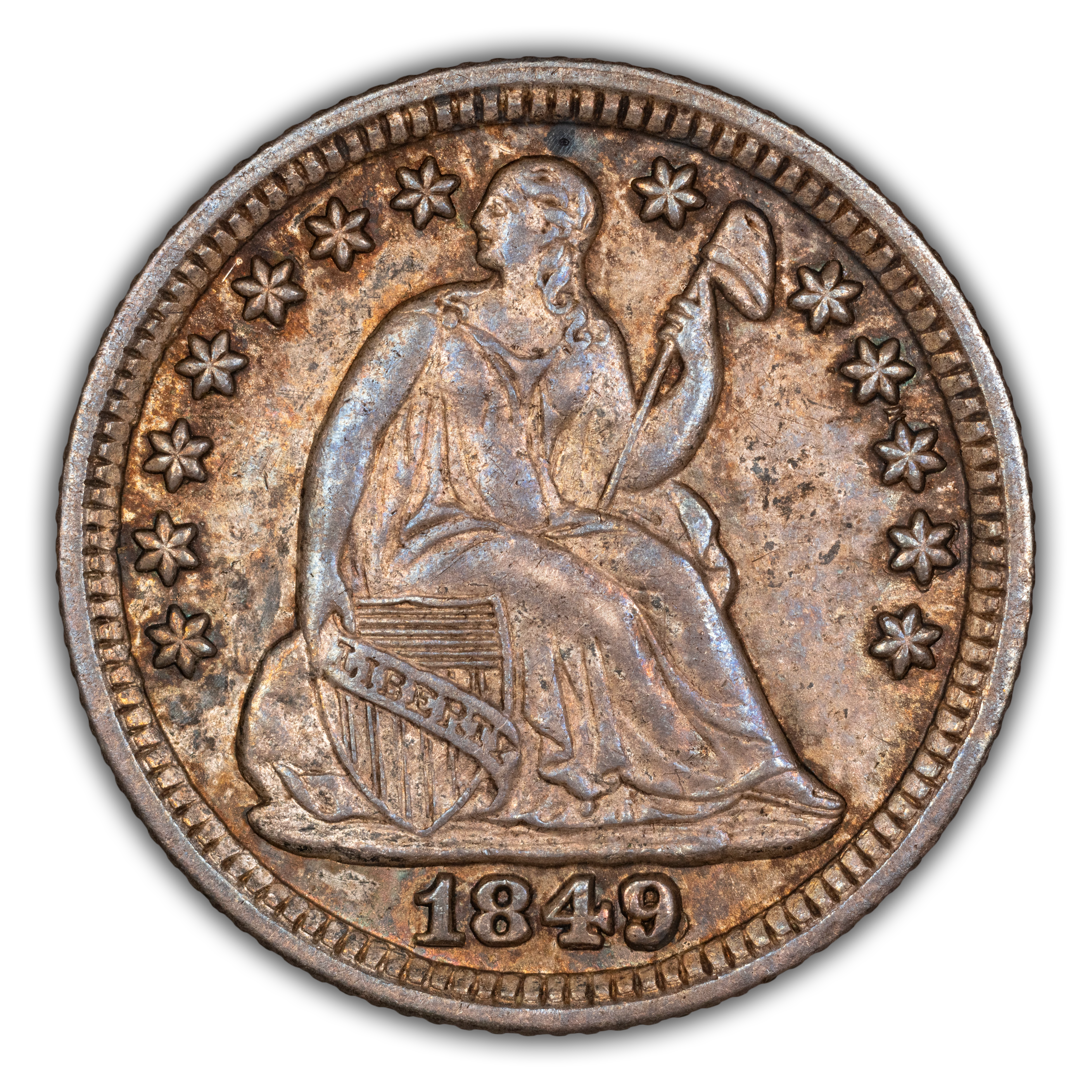 1849/6 H10c Overdate, FS-301 MS thumbnail 2