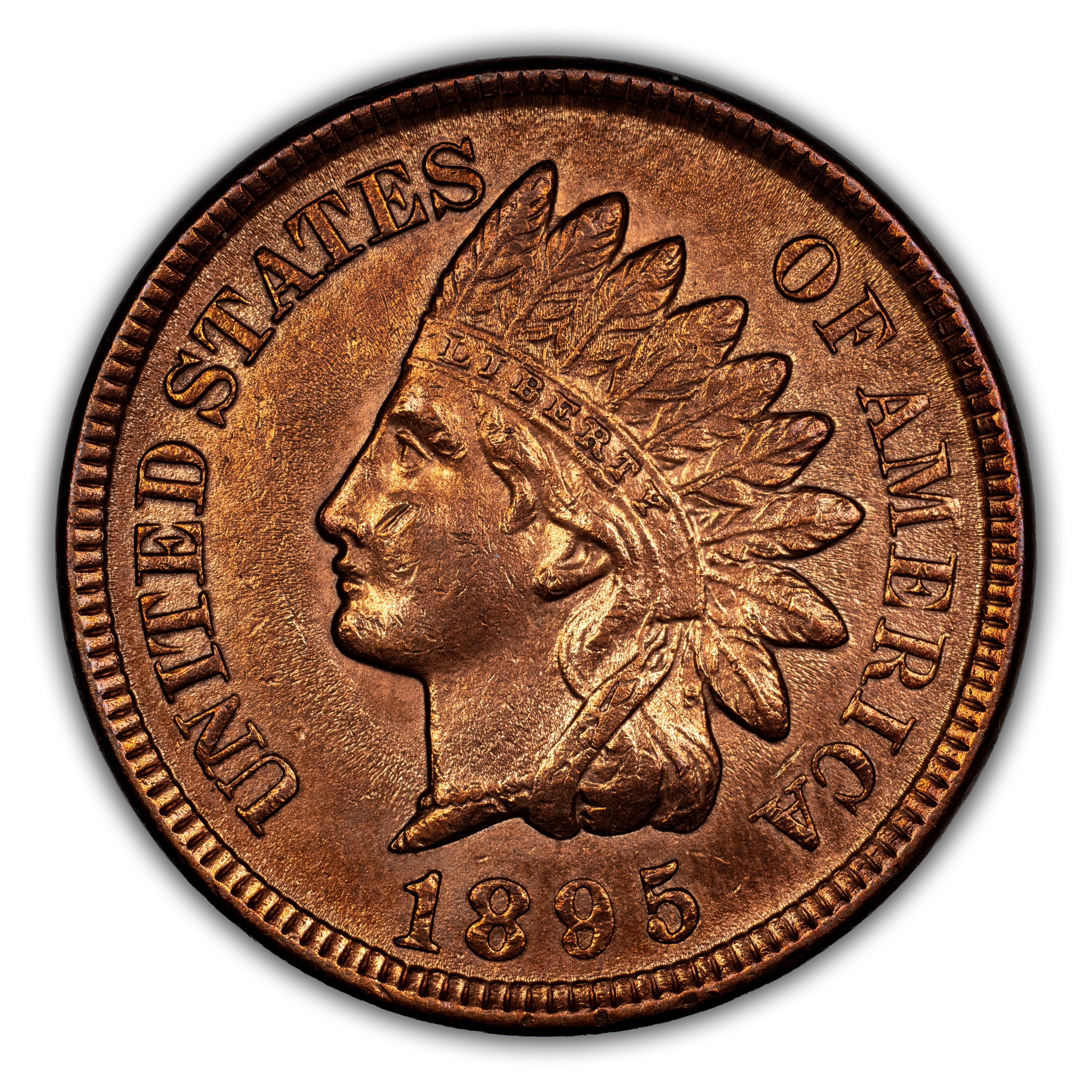 1895 1c Repunched Date, FS-302, S-9 MS BN thumbnail 2