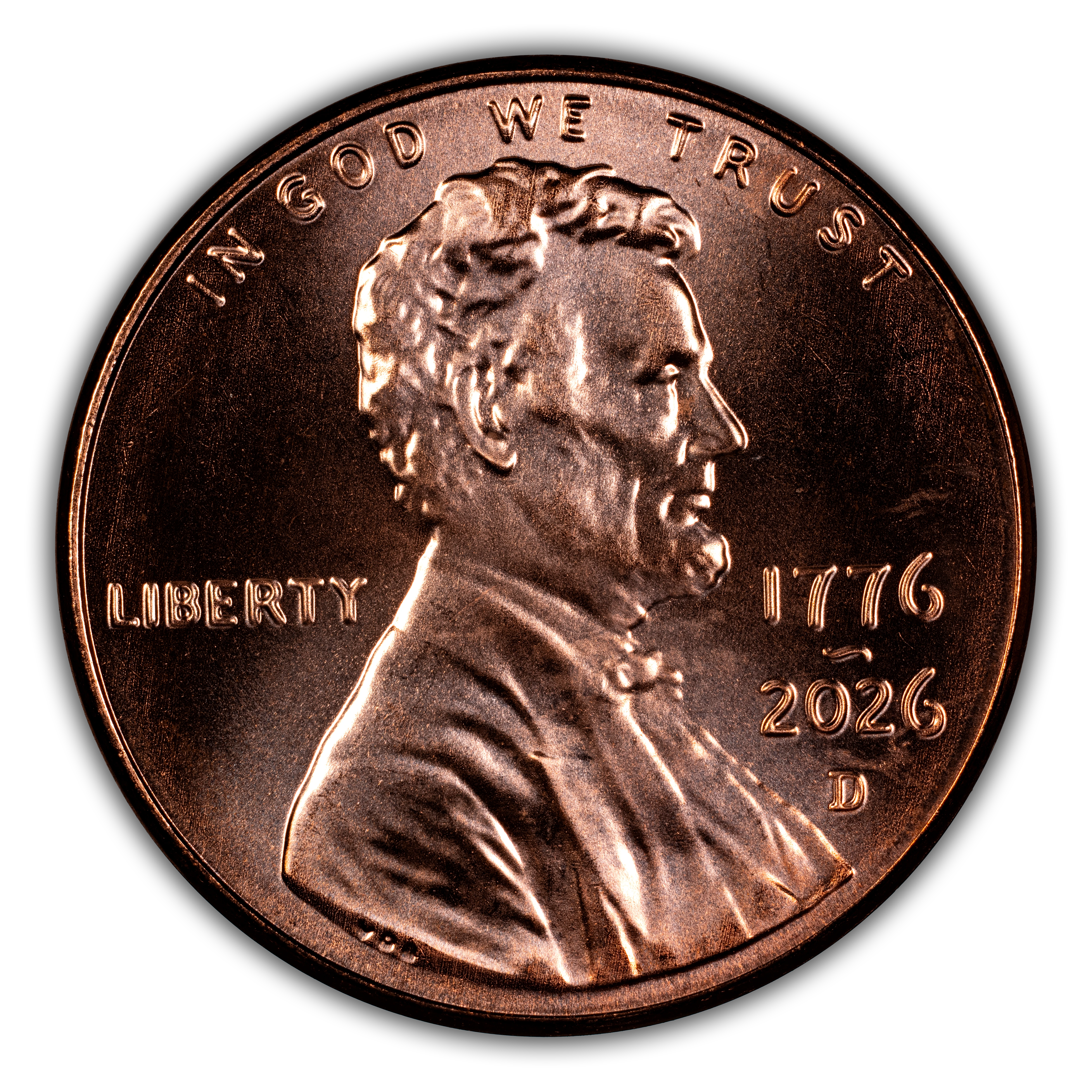 1776~2026-D 1c Shield MS RD thumbnail 3