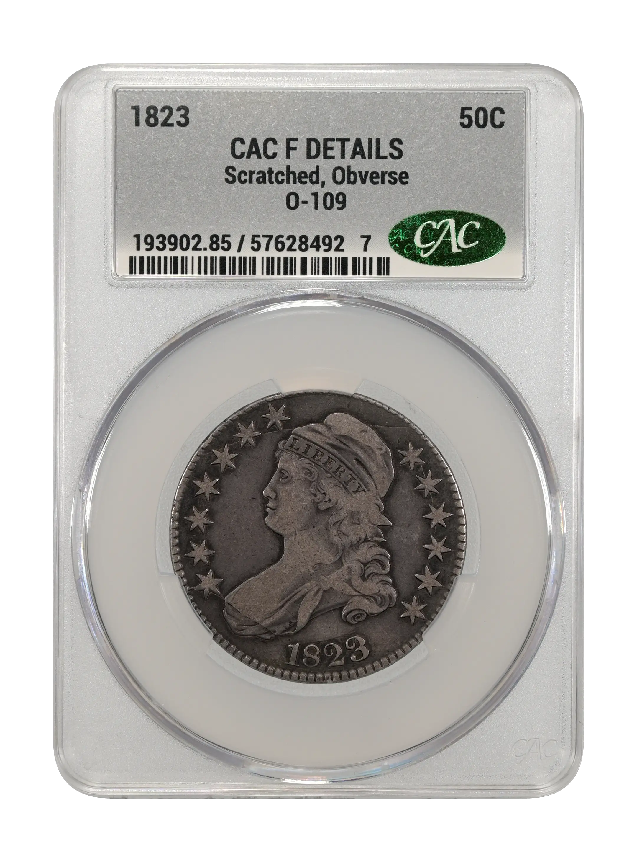 1823 50c O-109 MS thumbnail 11