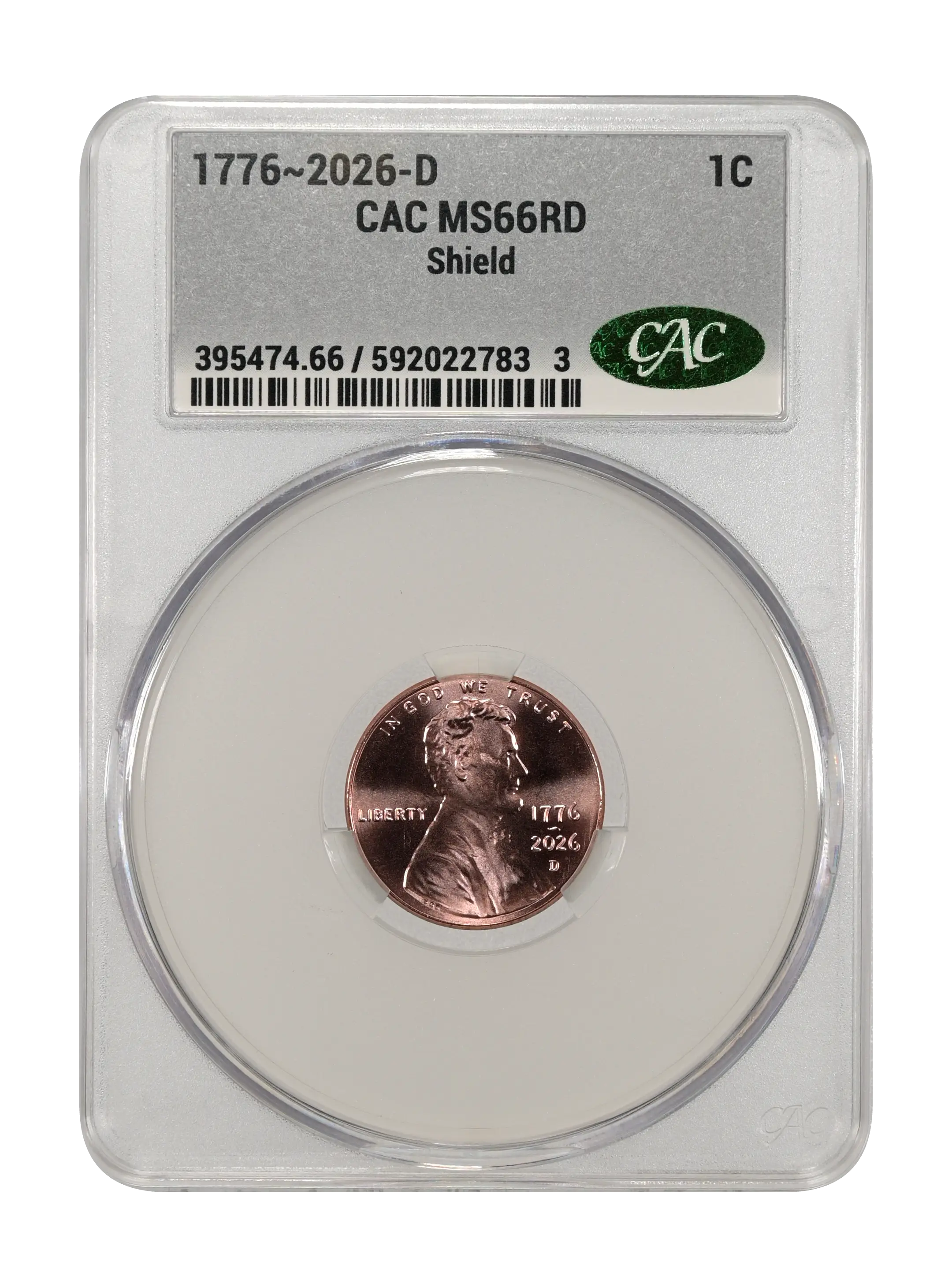 1776~2026-D 1c Shield MS RD thumbnail 10