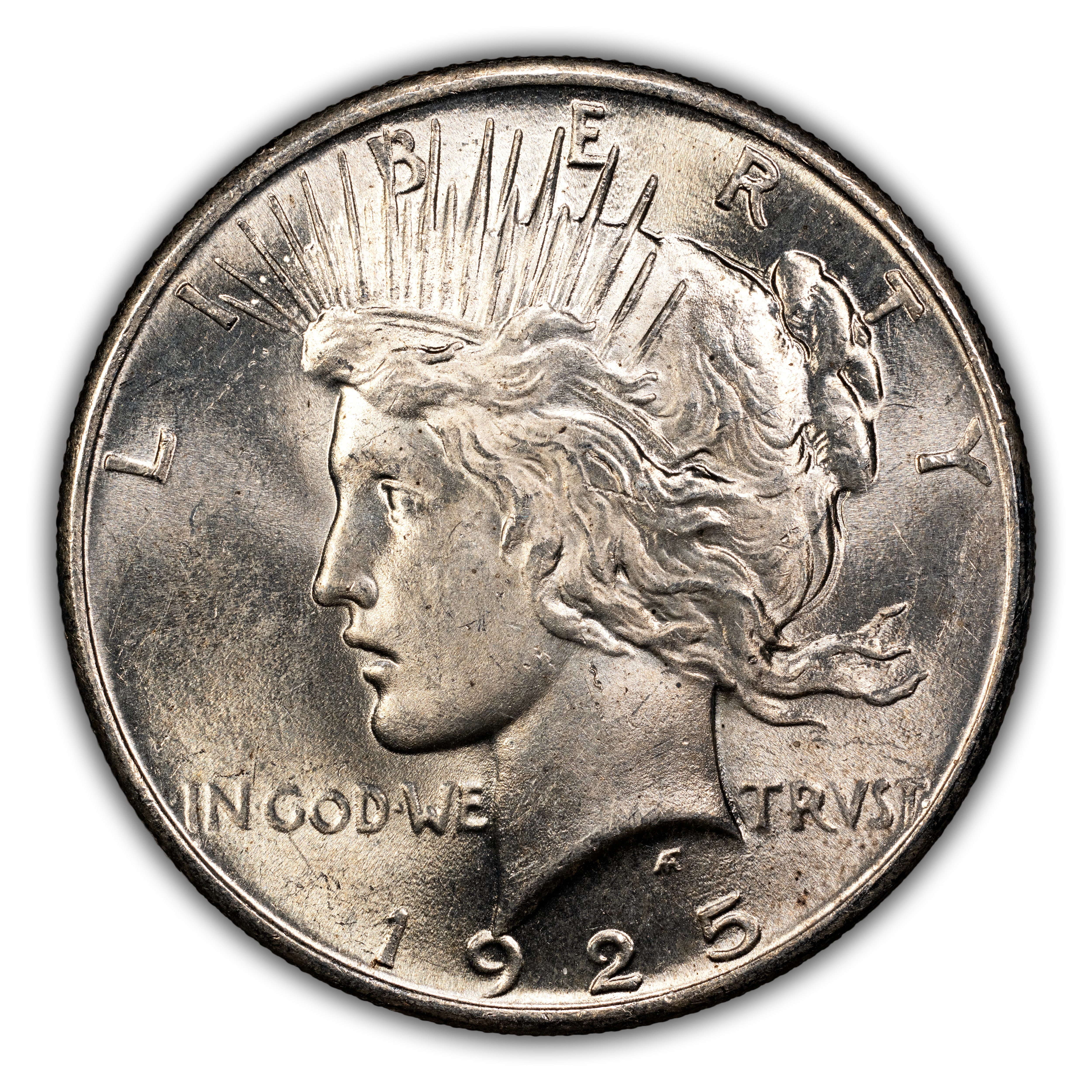 1925 $1  Tiara Die Gouge, VAM-1A2 MS thumbnail 7