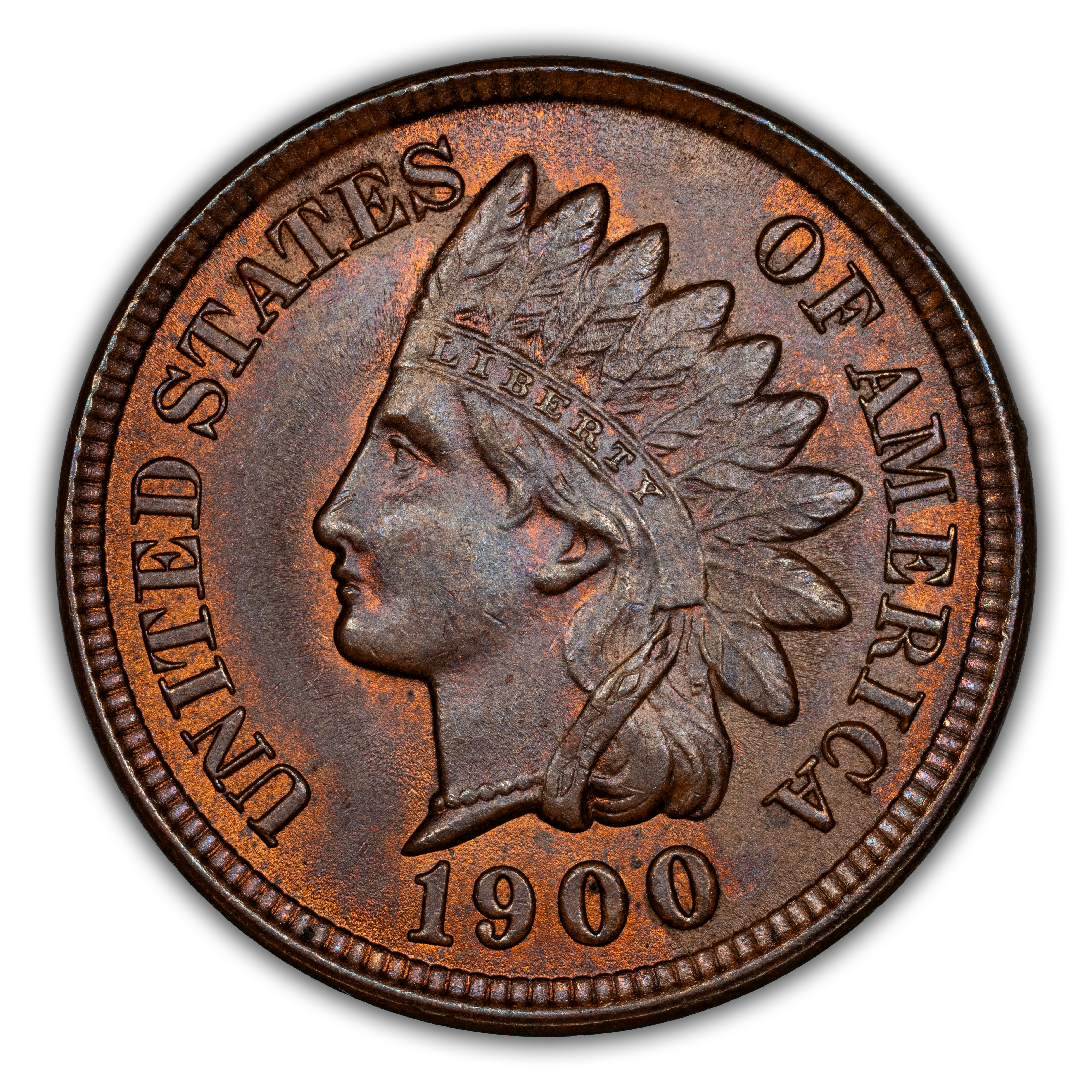 1900 1c Repunched Date, FS-301, S-1 MS BN thumbnail 3