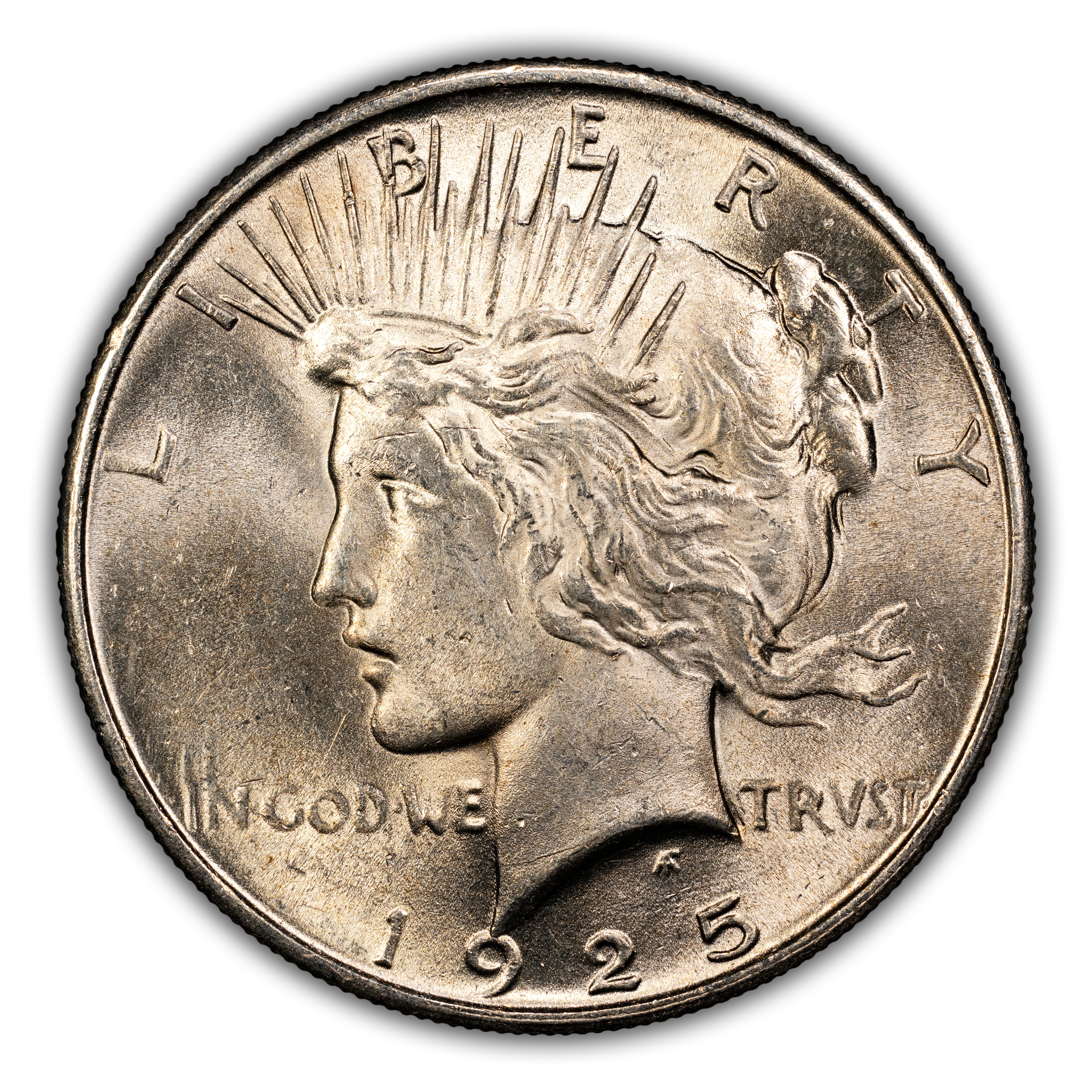 1925 $1  Tiara Die Gouge, VAM-1A2 MS thumbnail 8