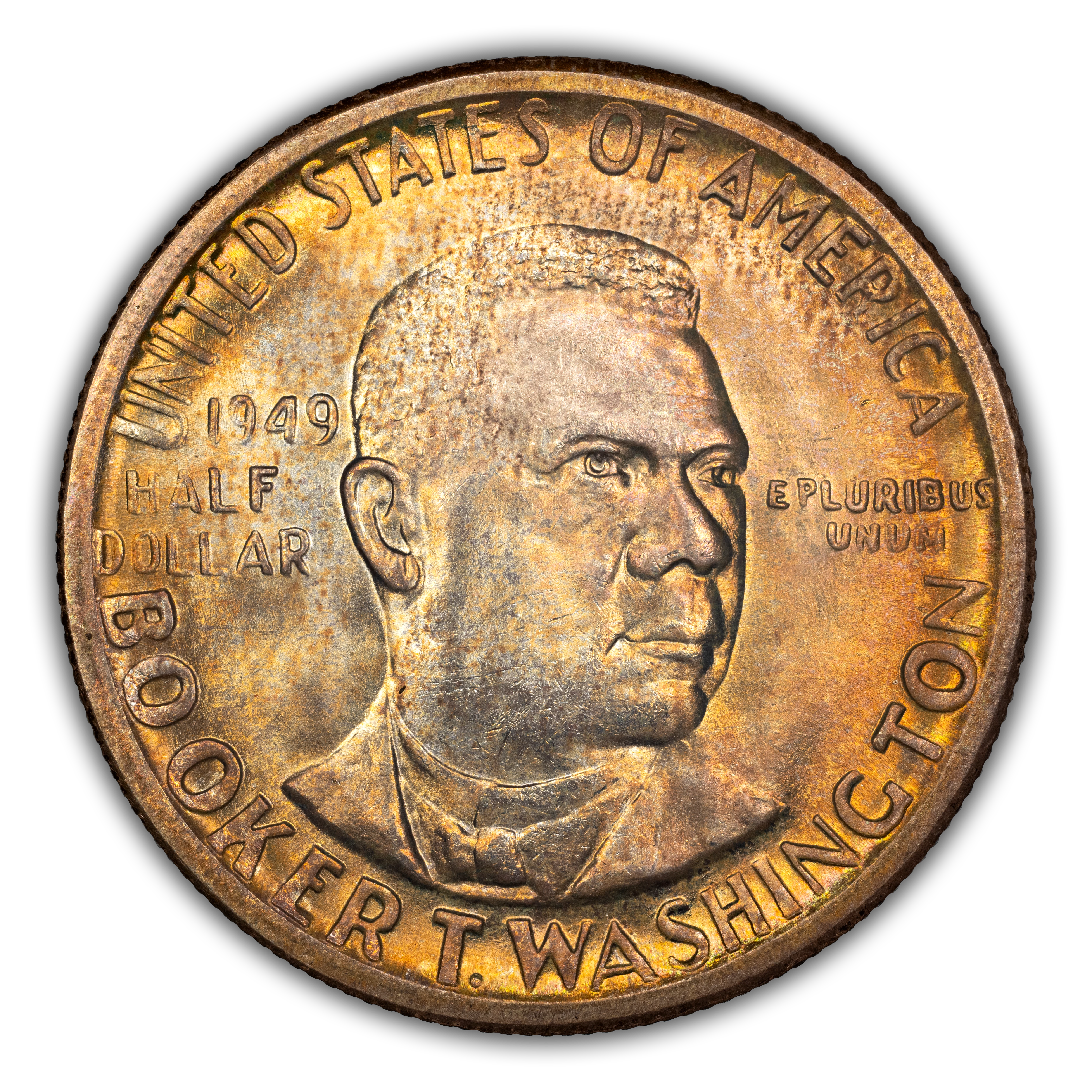1949-S 50c Booker T. Washington MS thumbnail 3