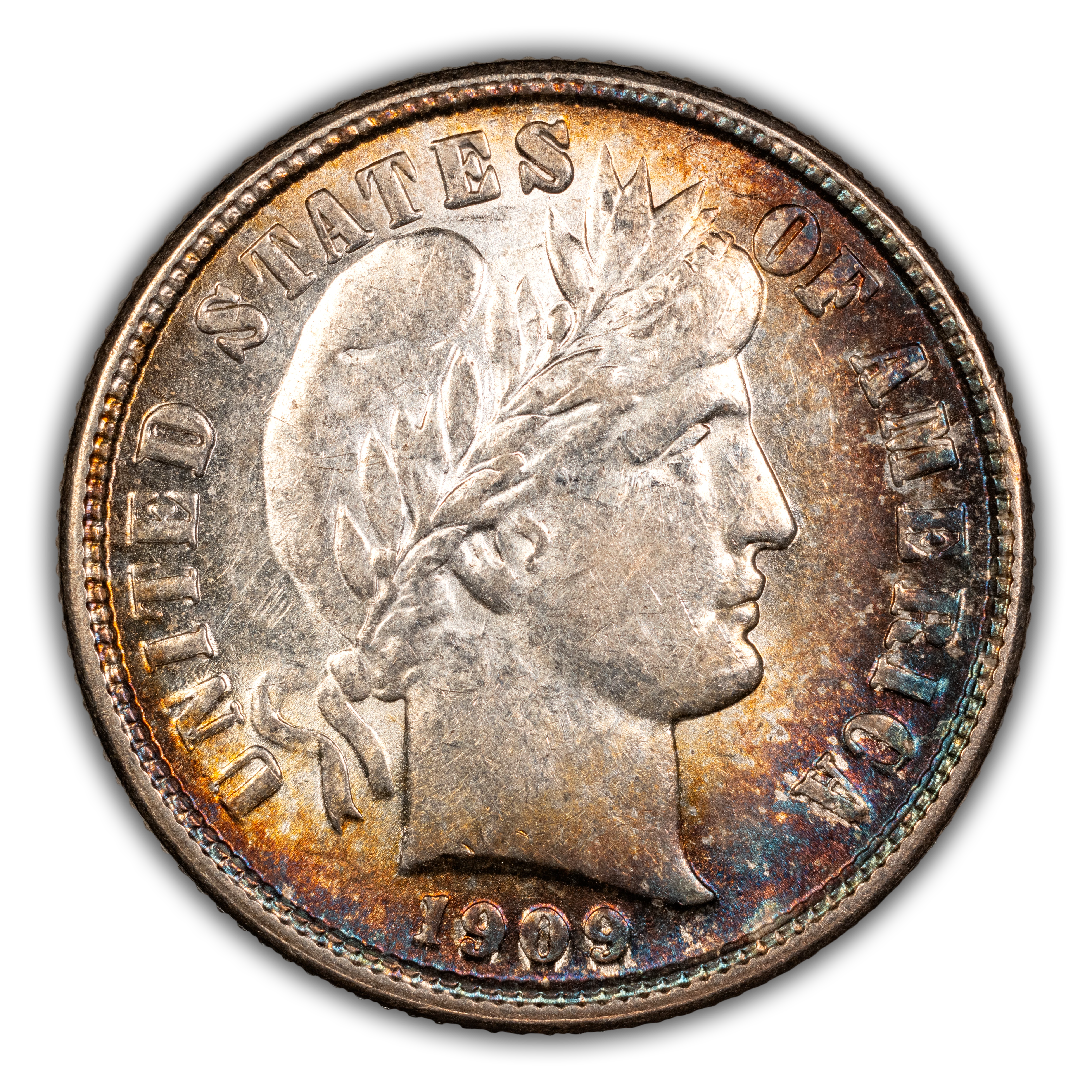 1909-S 10c MS thumbnail 3
