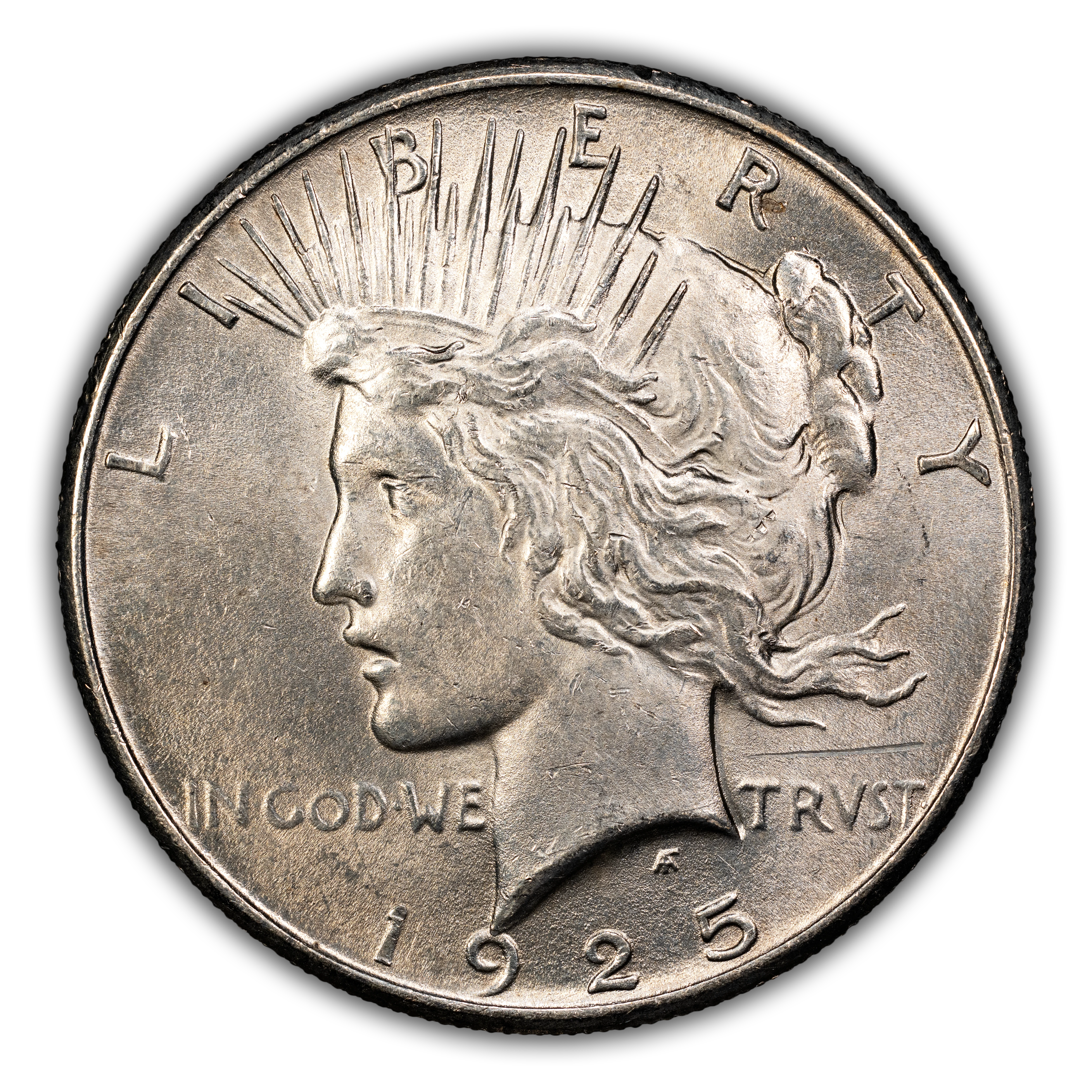 1925 $1  Tiara Die Gouge, VAM-1A2 MS thumbnail 9