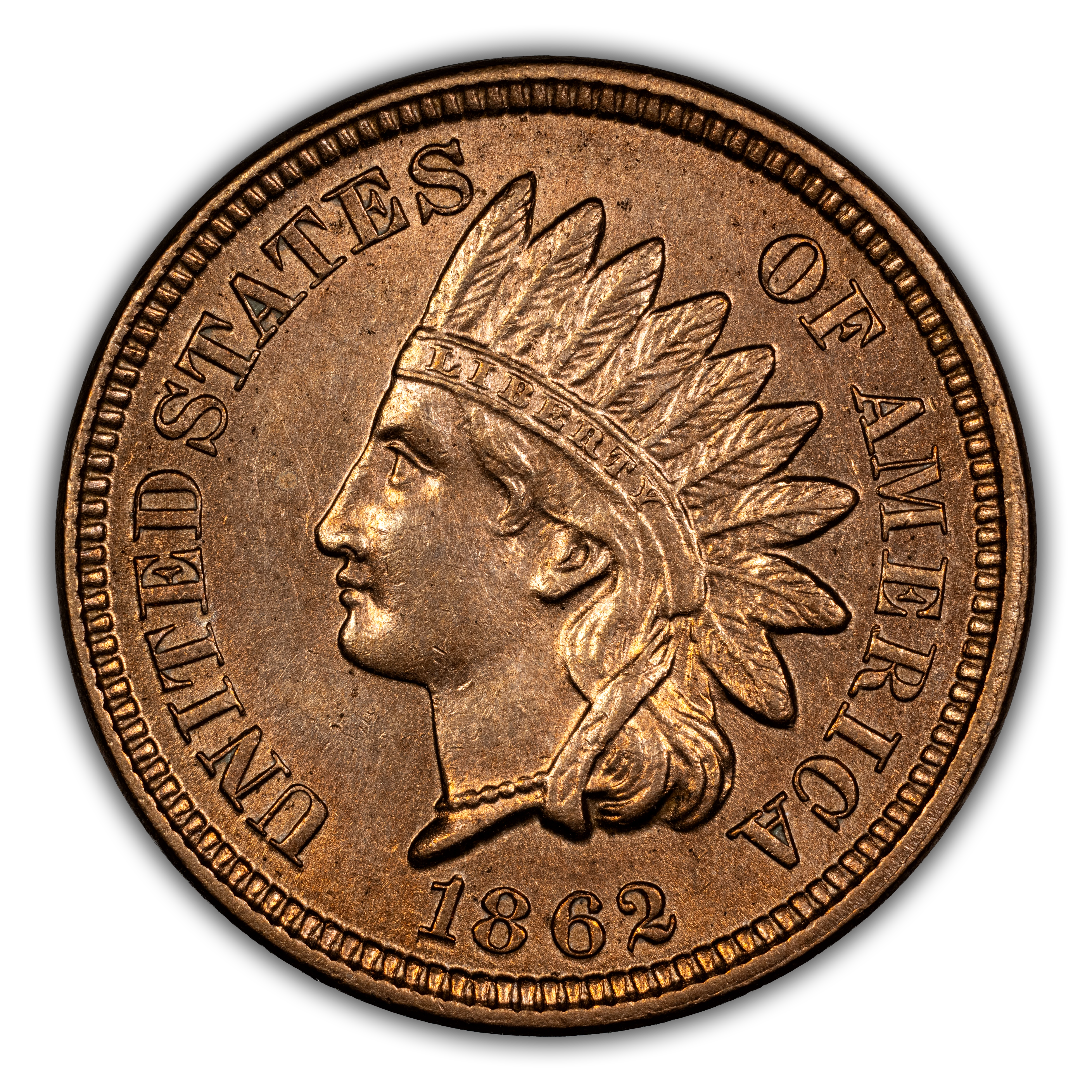 1862 1c Repunched 8/8, S-7 MS thumbnail 2