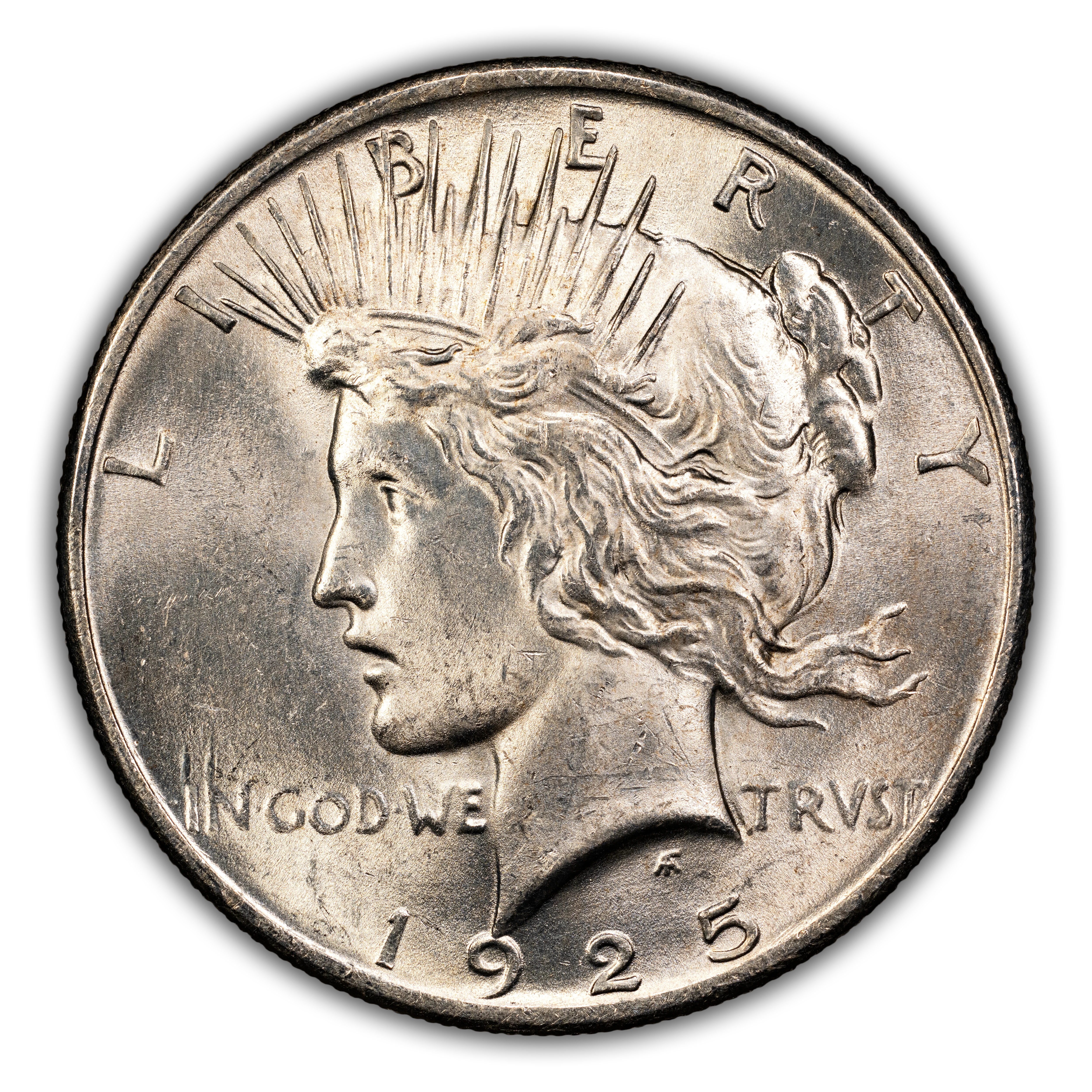 1925 $1  Tiara Die Gouge, VAM-1A2 MS thumbnail 11