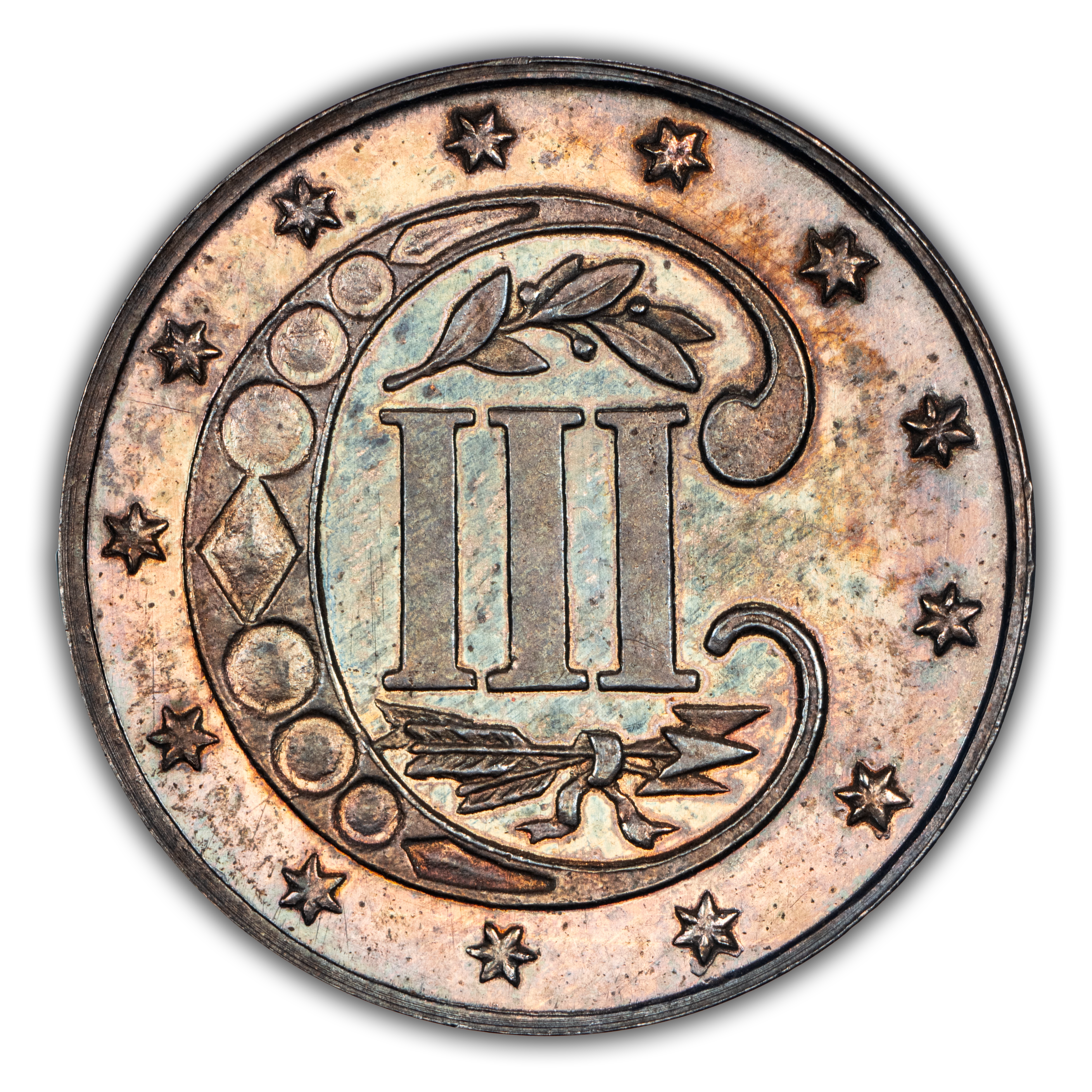 1869/'8' 3cS Narrow Date PR thumbnail 19