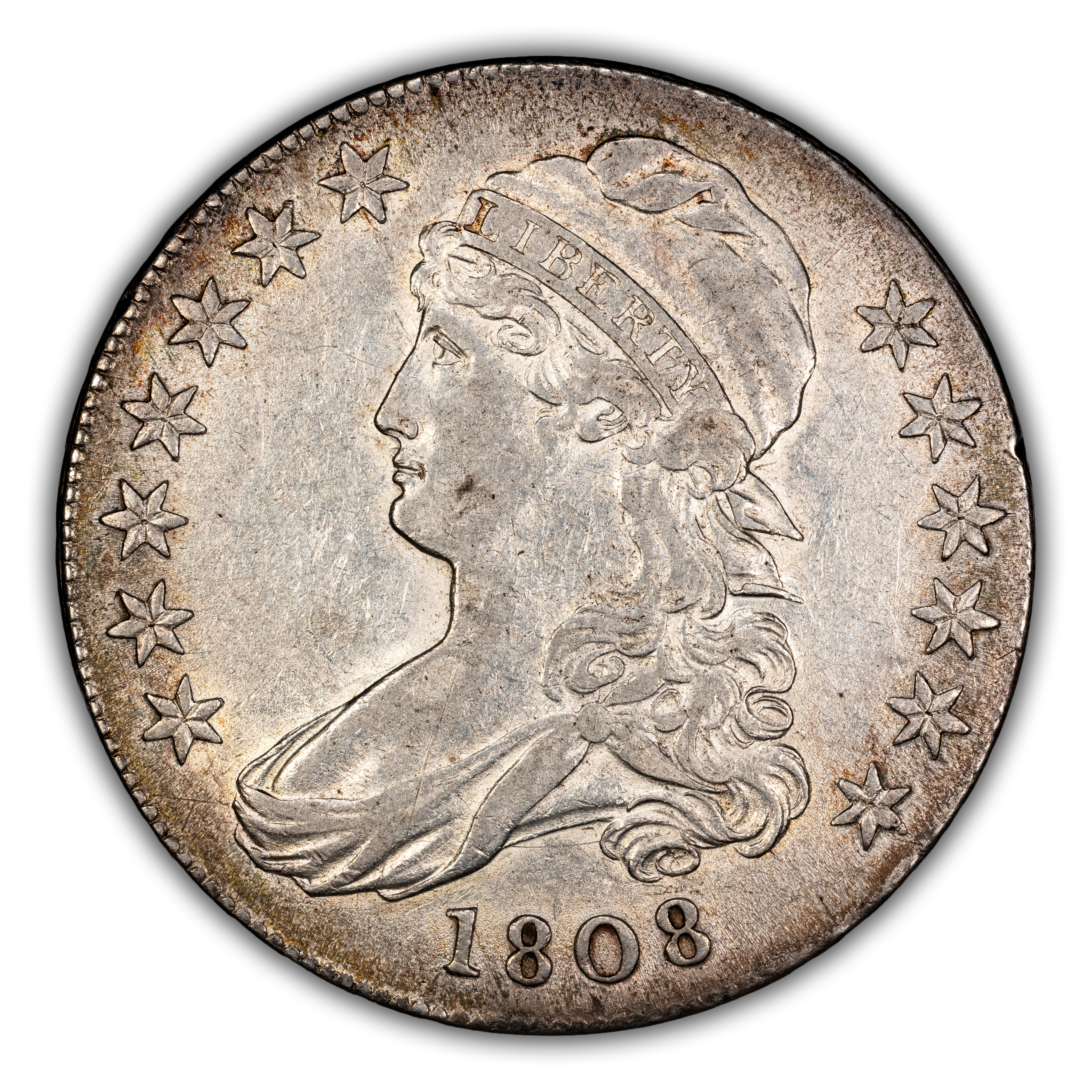 1808 50c O-108 MS