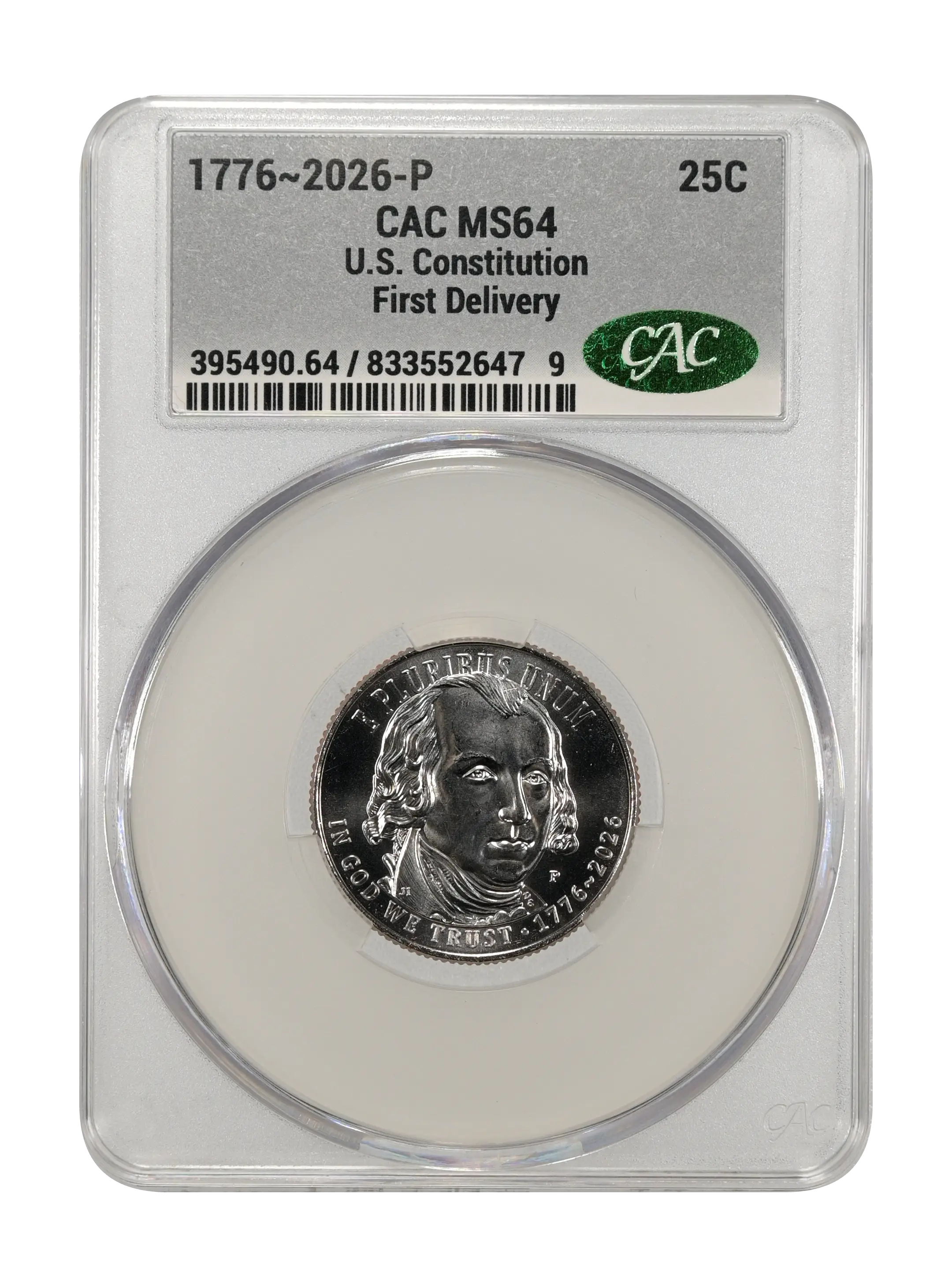 1776~2026-P 25c U.S. Constitution MS thumbnail 15