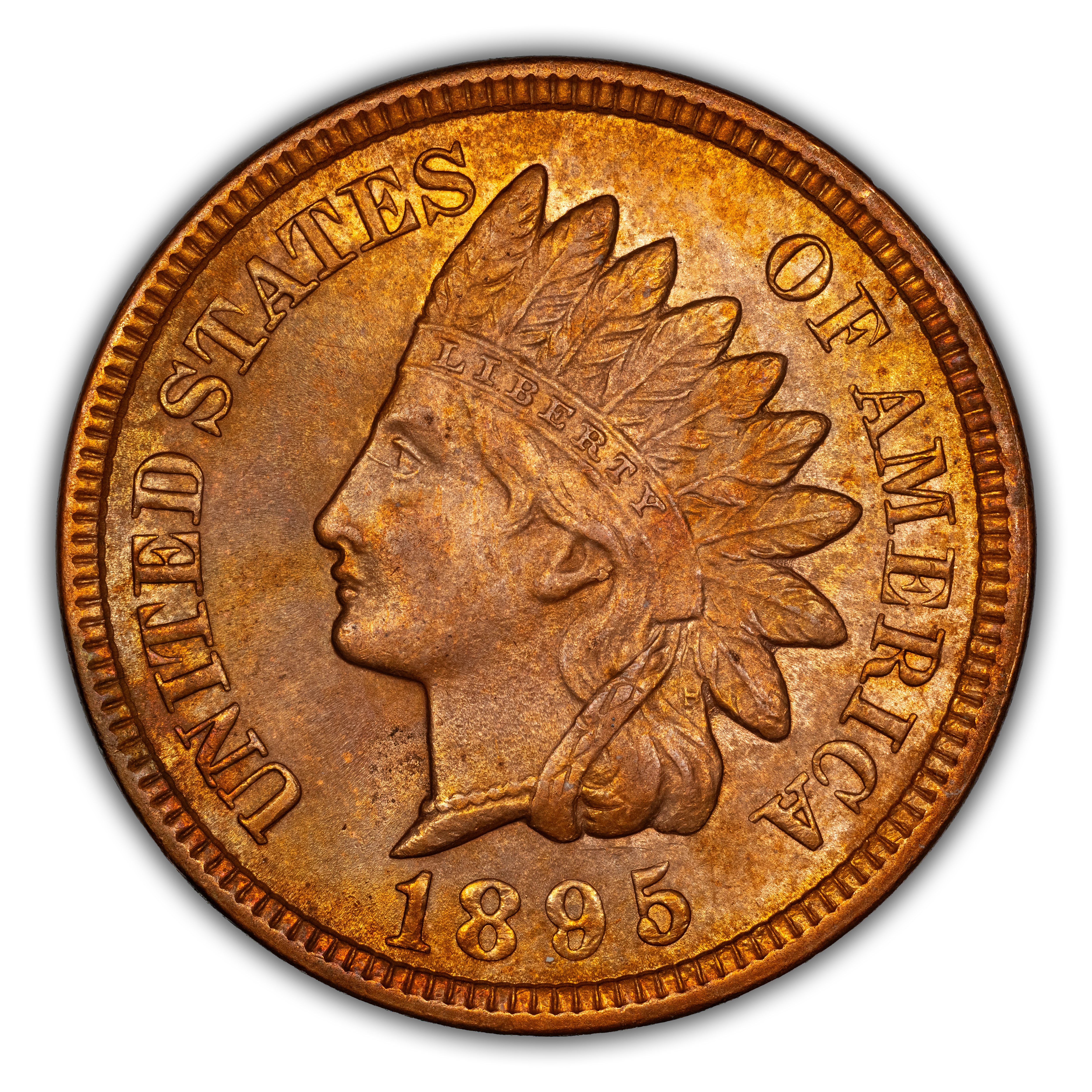 1895 1c Repunched Date, FS-302, S-9 MS BN thumbnail 2