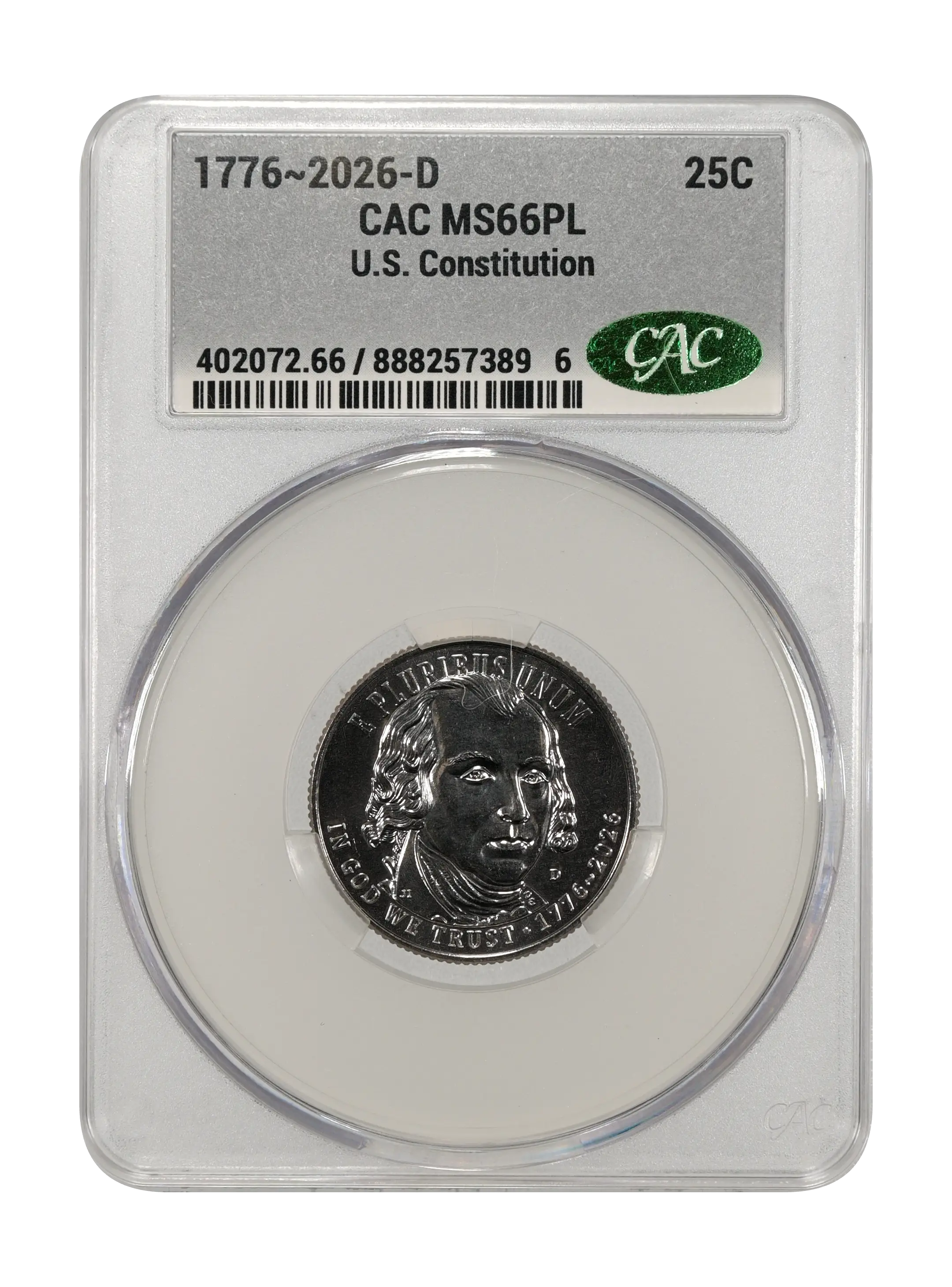 1776~2026-D 25c U.S. Constitution MS PL thumbnail 5