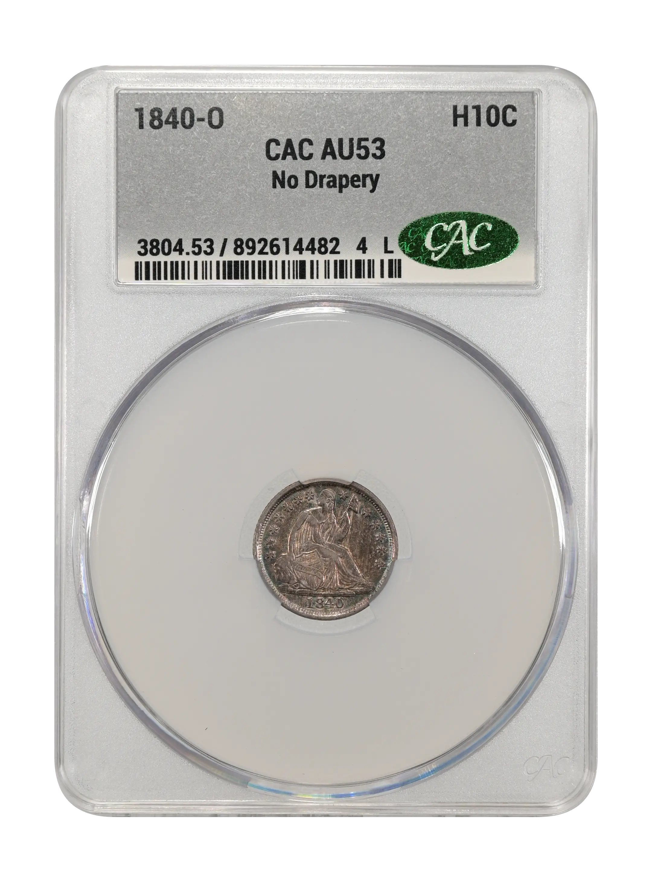 1840-O H10c No Drapery, Huge O, FS-501 MS thumbnail 20