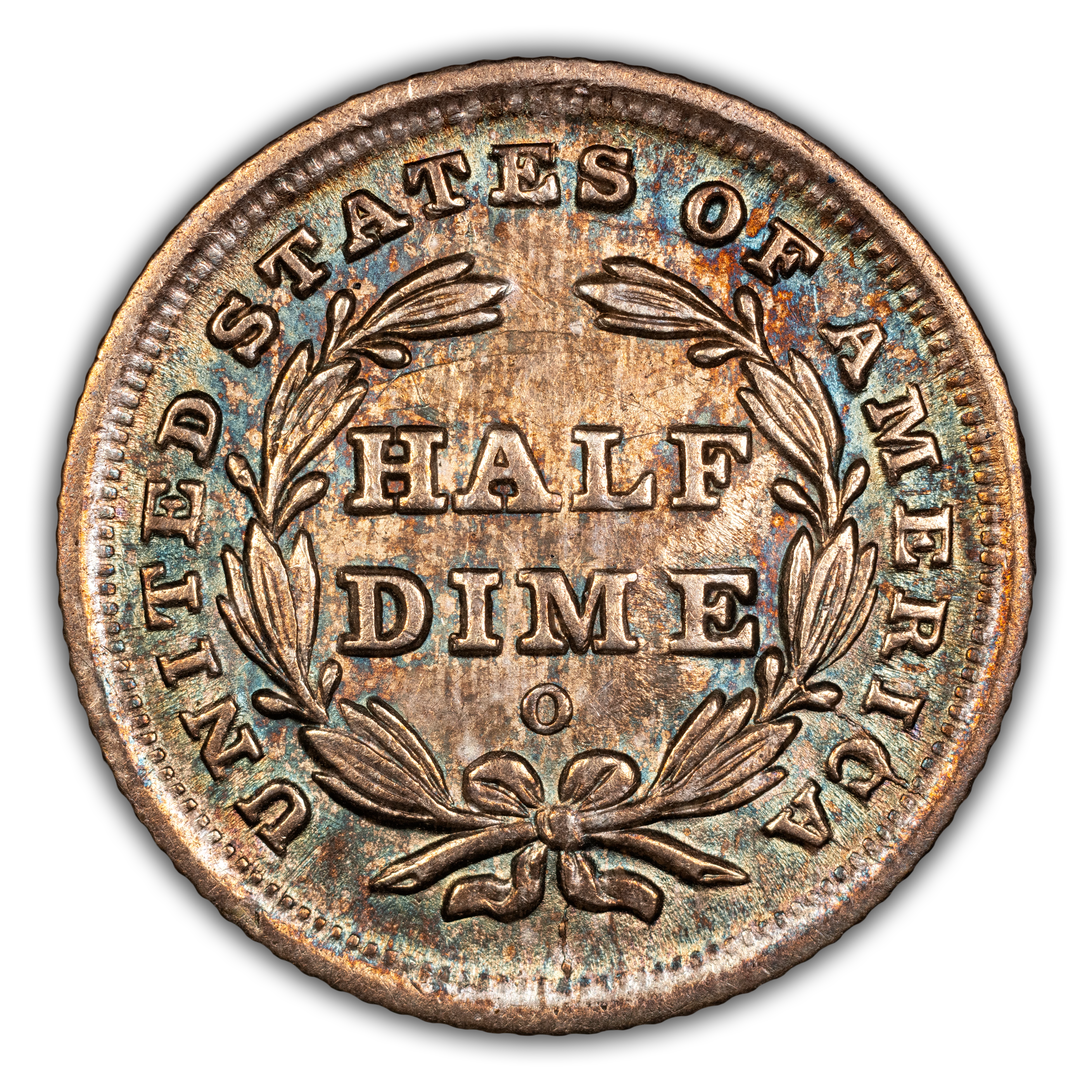 1840-O H10c No Drapery, Huge O, FS-501 MS thumbnail 11