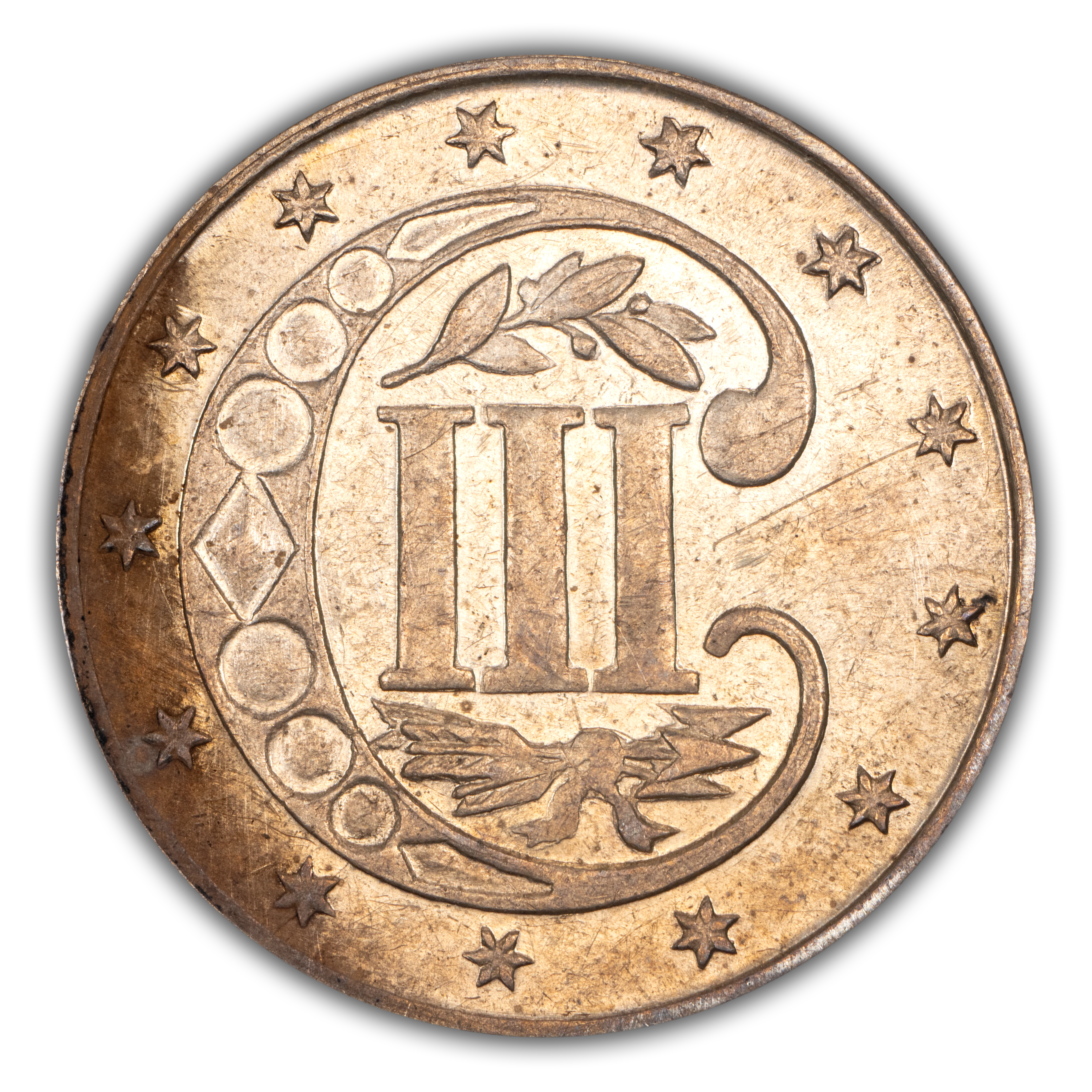 1871 3cS XF40 CAC thumbnail 22