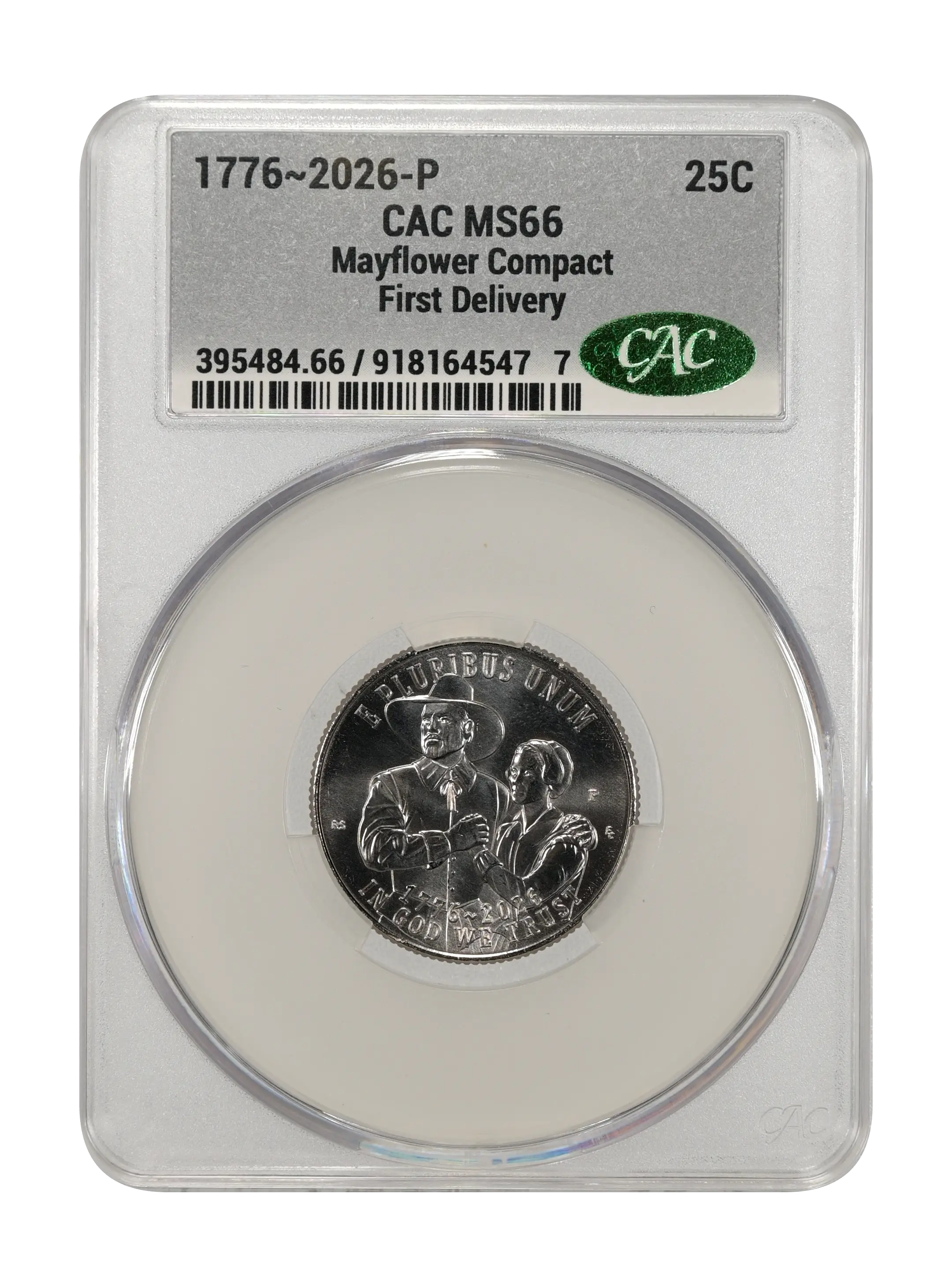 1776~2026-P 25c Mayflower Compact MS thumbnail 16