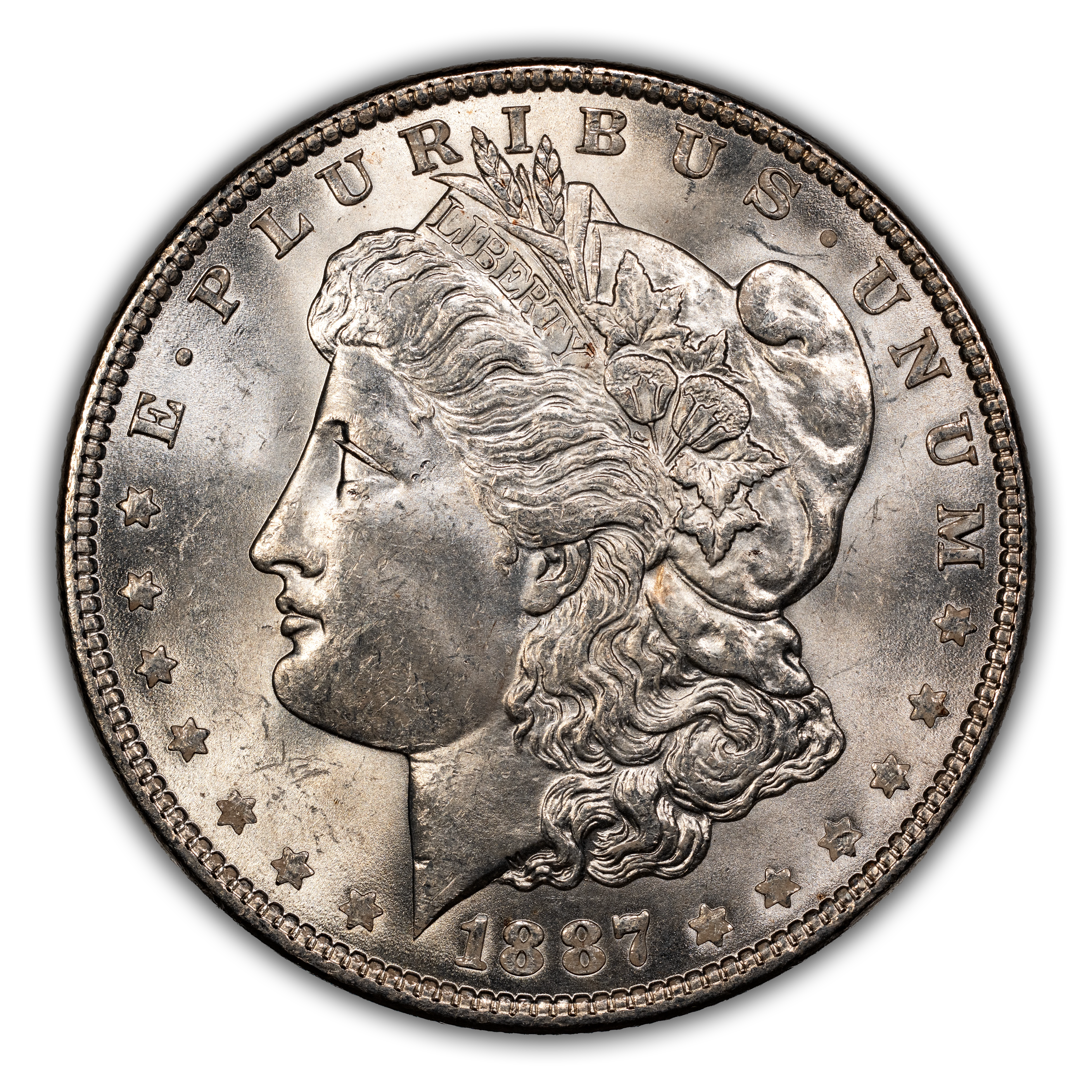 1887 $1  Die File Lines UNITED, VAM-4A MS thumbnail 2