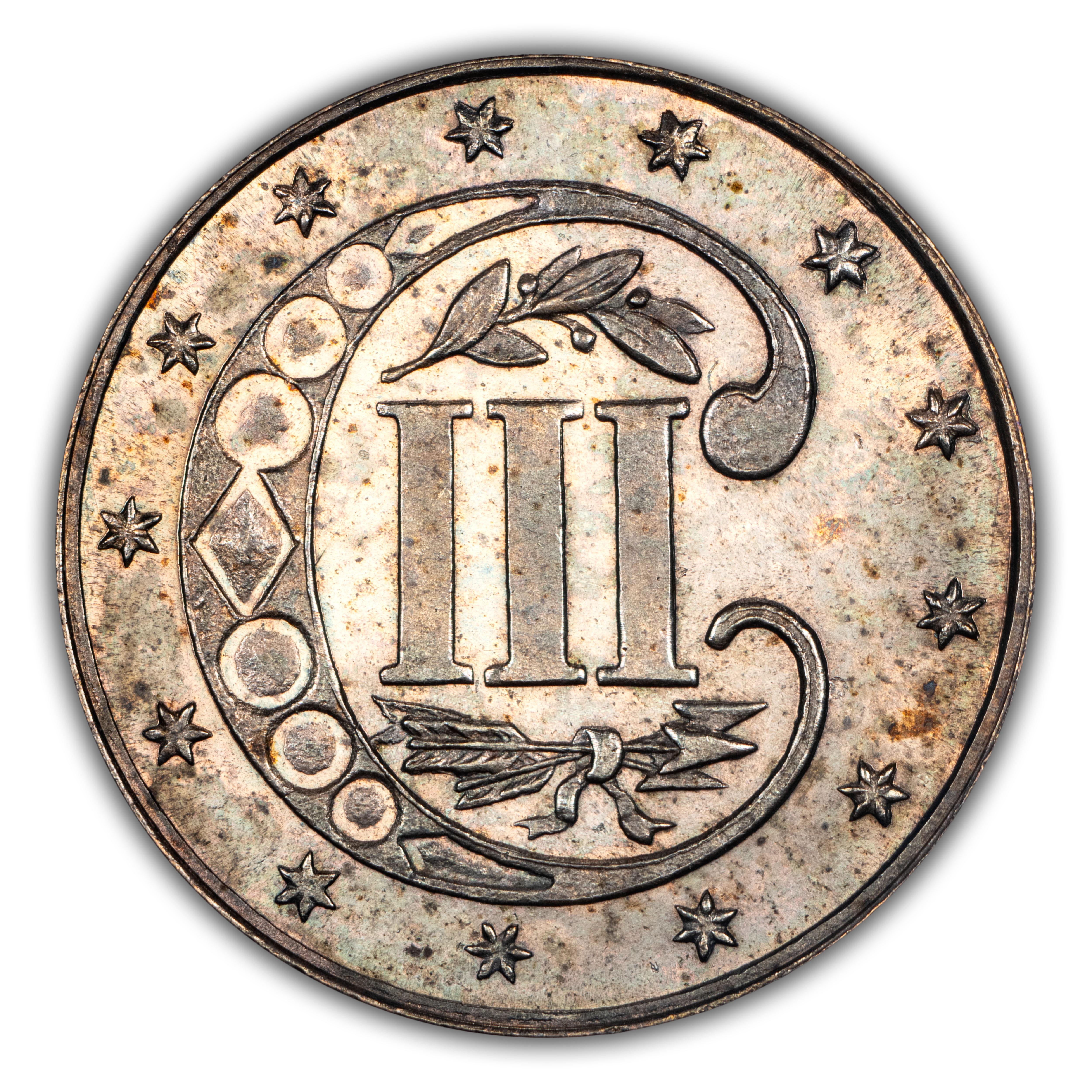 1862 3cS PR61 CAC thumbnail 23