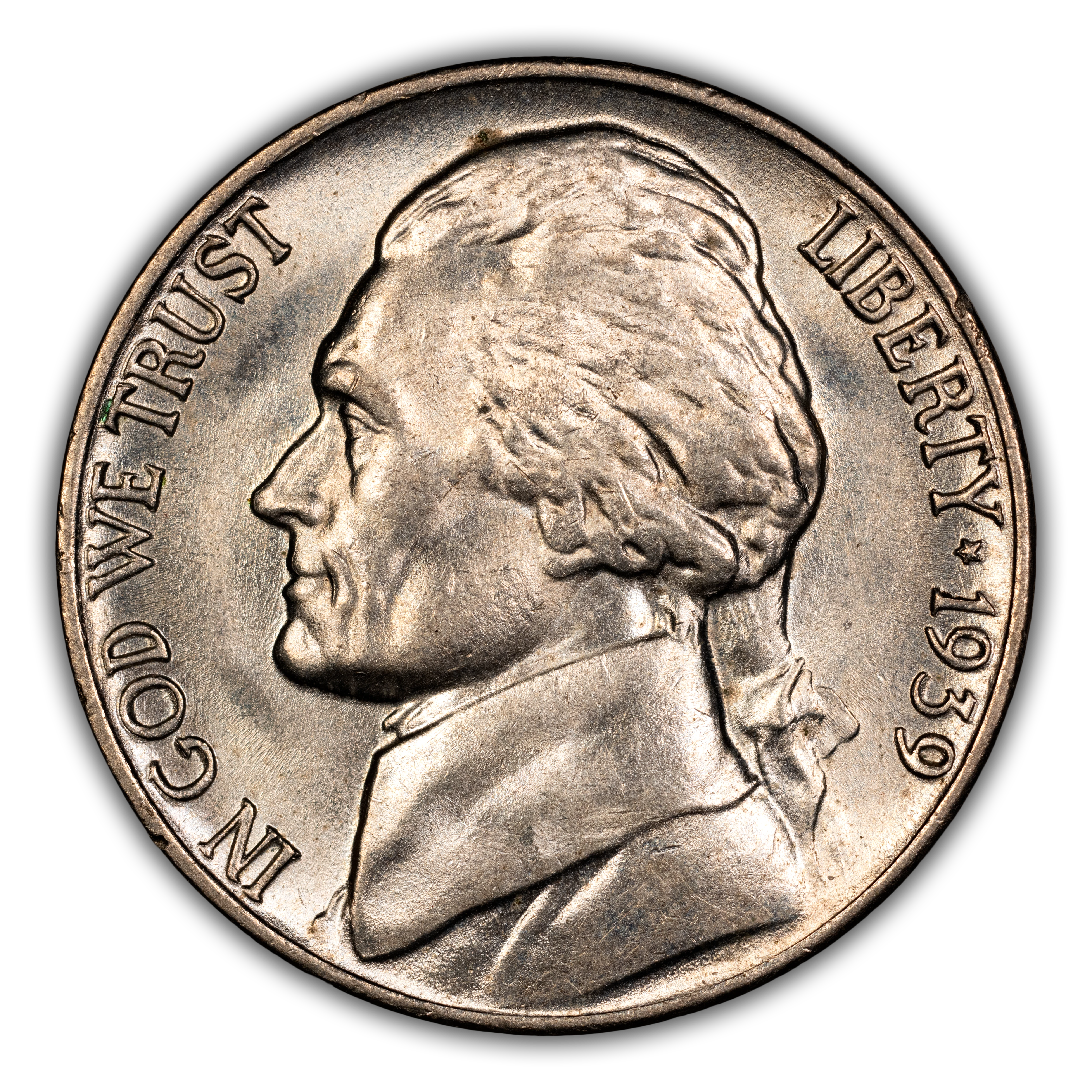 1939 5c Reverse of 1940, Doubled Monticello MS thumbnail 3