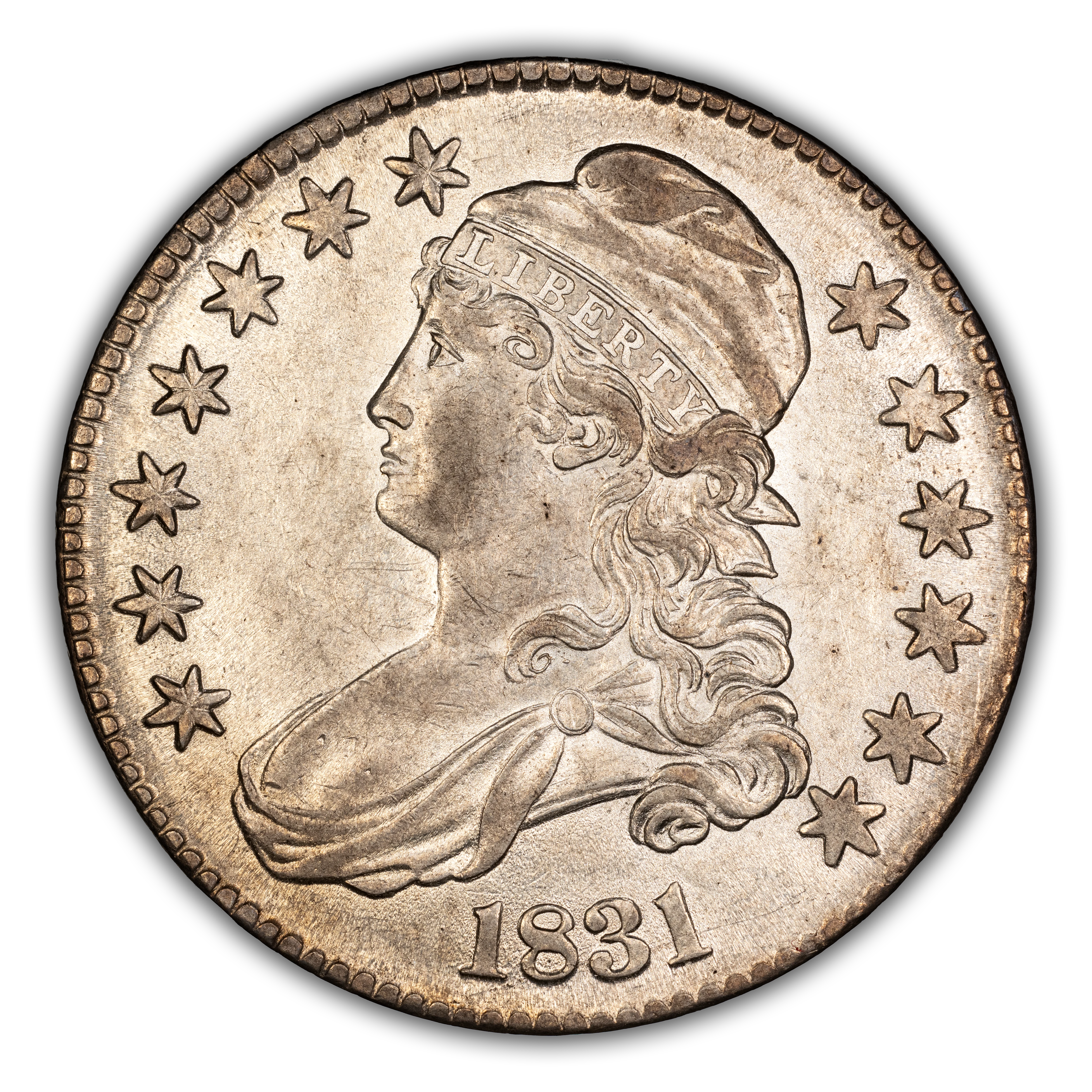1831 50c O-114 MS thumbnail 2