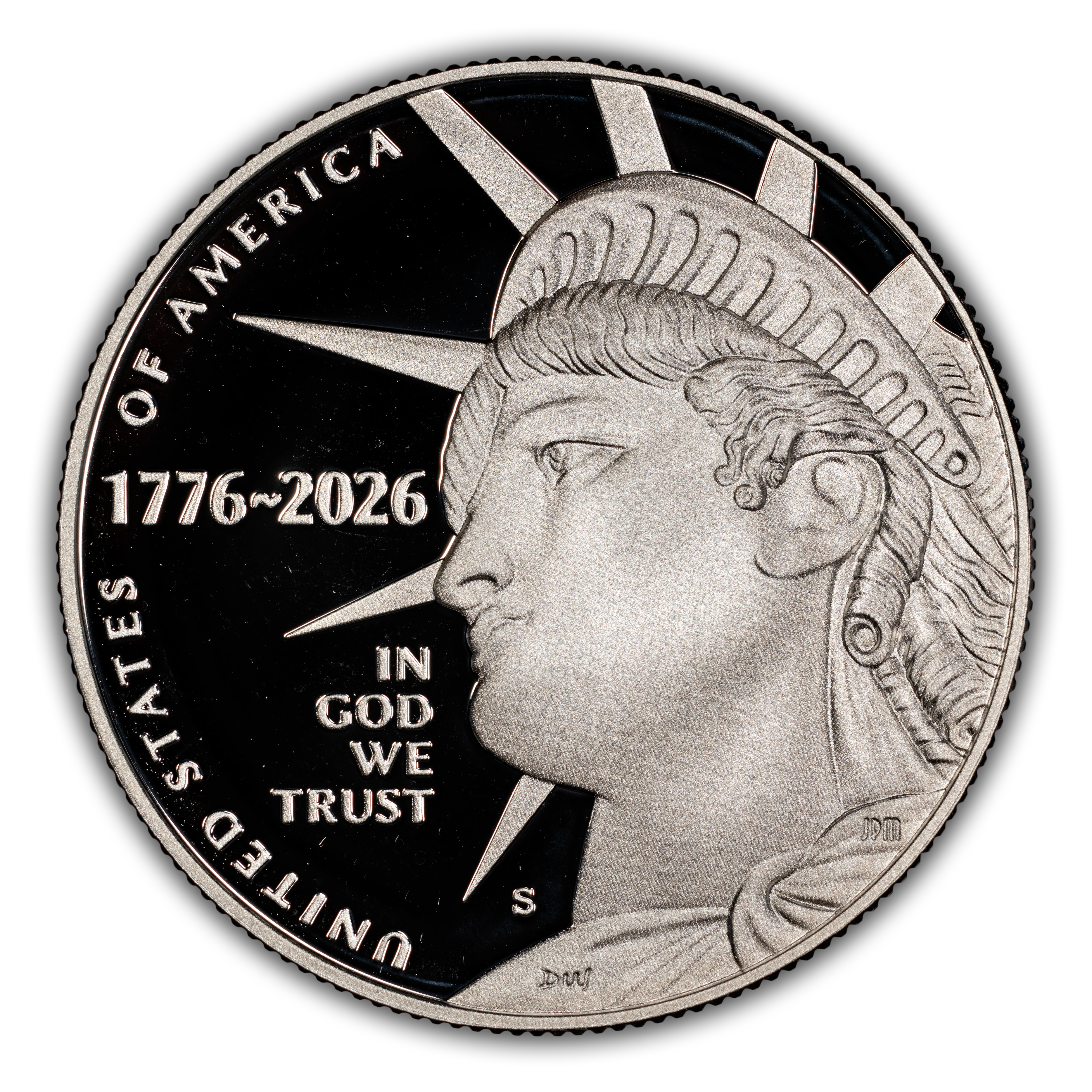 1776~2026-S 50c Enduring Liberty, Silver PR DCAM thumbnail 2