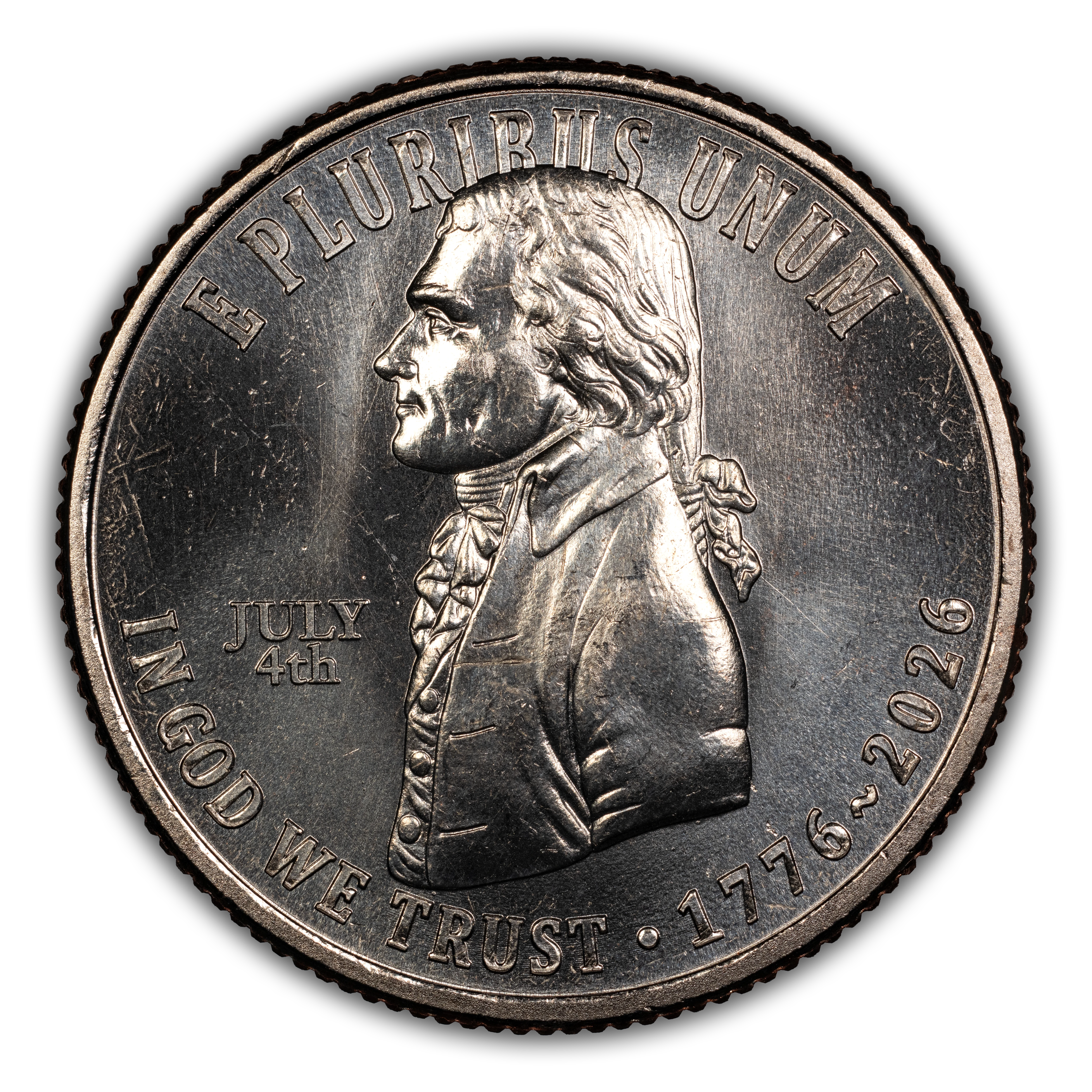 1776~2026 25c Declaration of Independence, JULY 4th Privy MS thumbnail 4