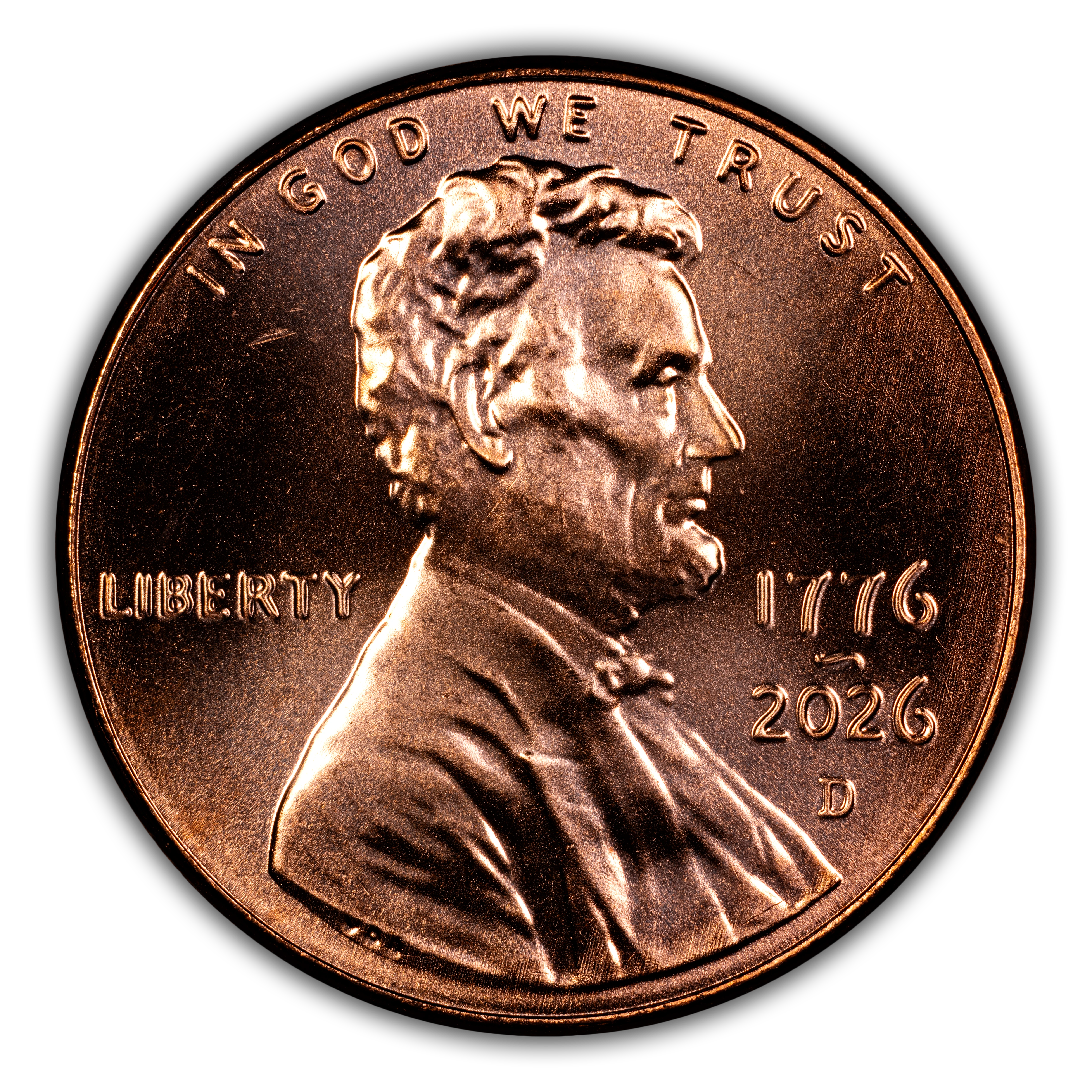 1776~2026-D 1c Shield MS RD thumbnail 3