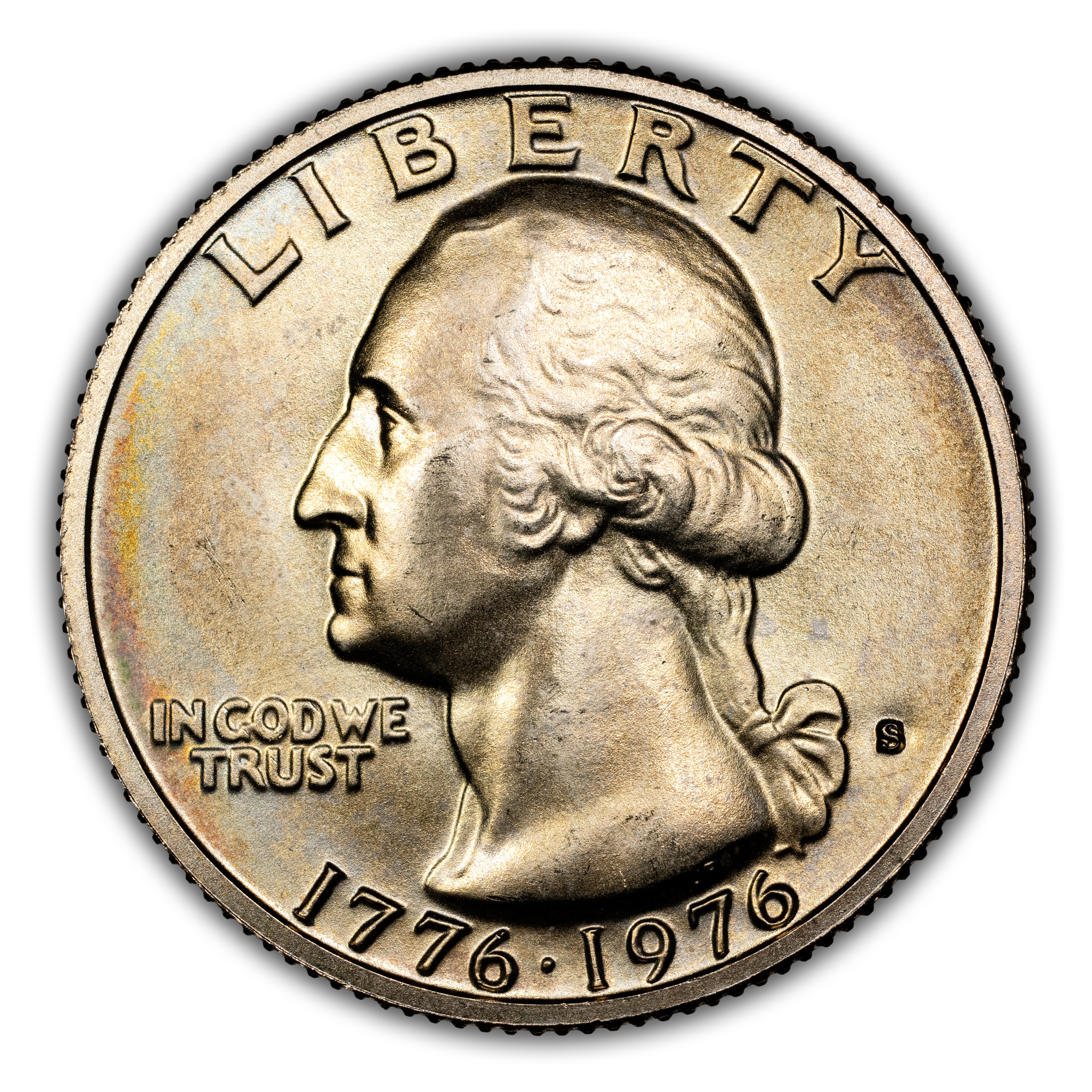 1976-S 25c Silver MS thumbnail 3