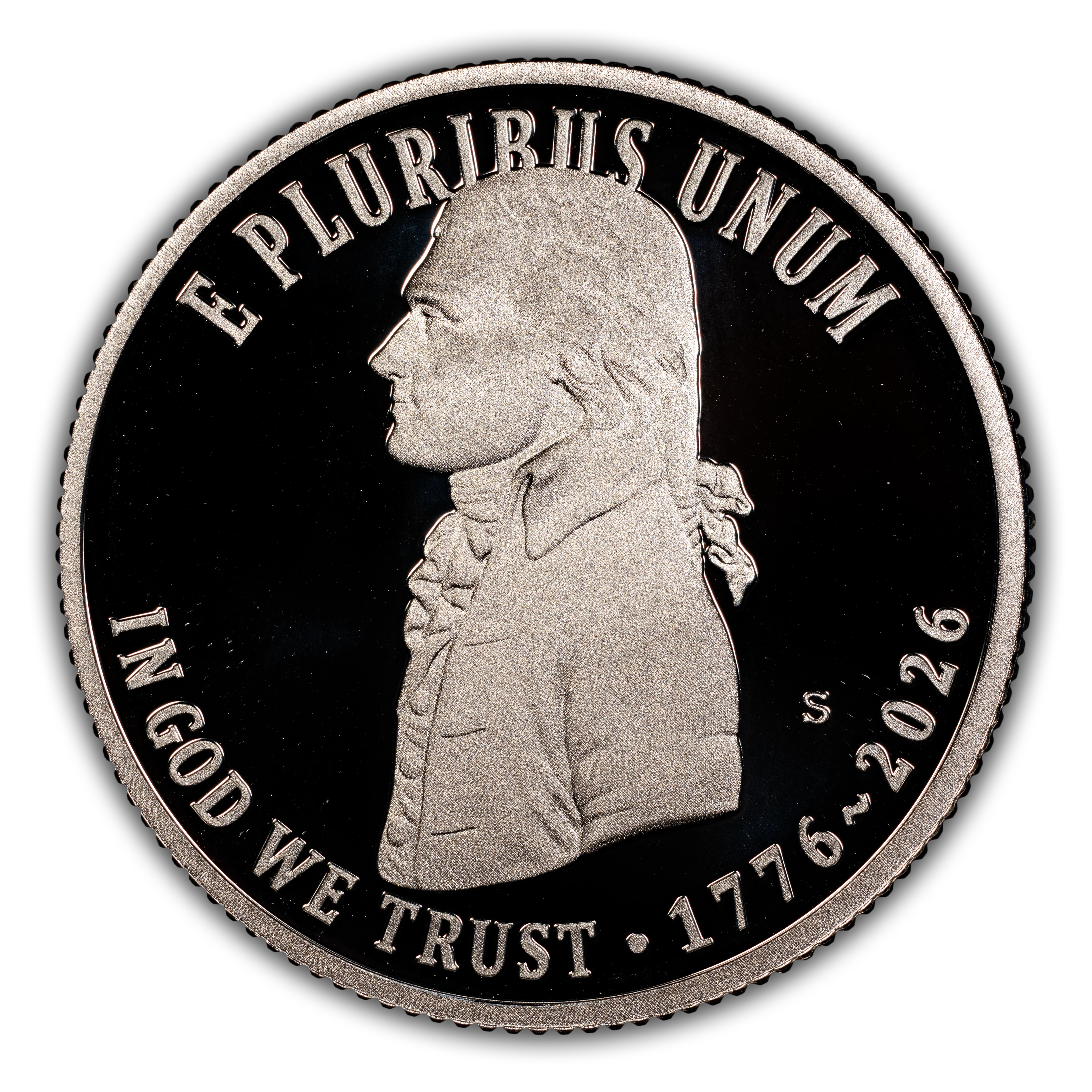 1776~2026-S 25c Declaration of Independence, Silver PR DCAM thumbnail 2