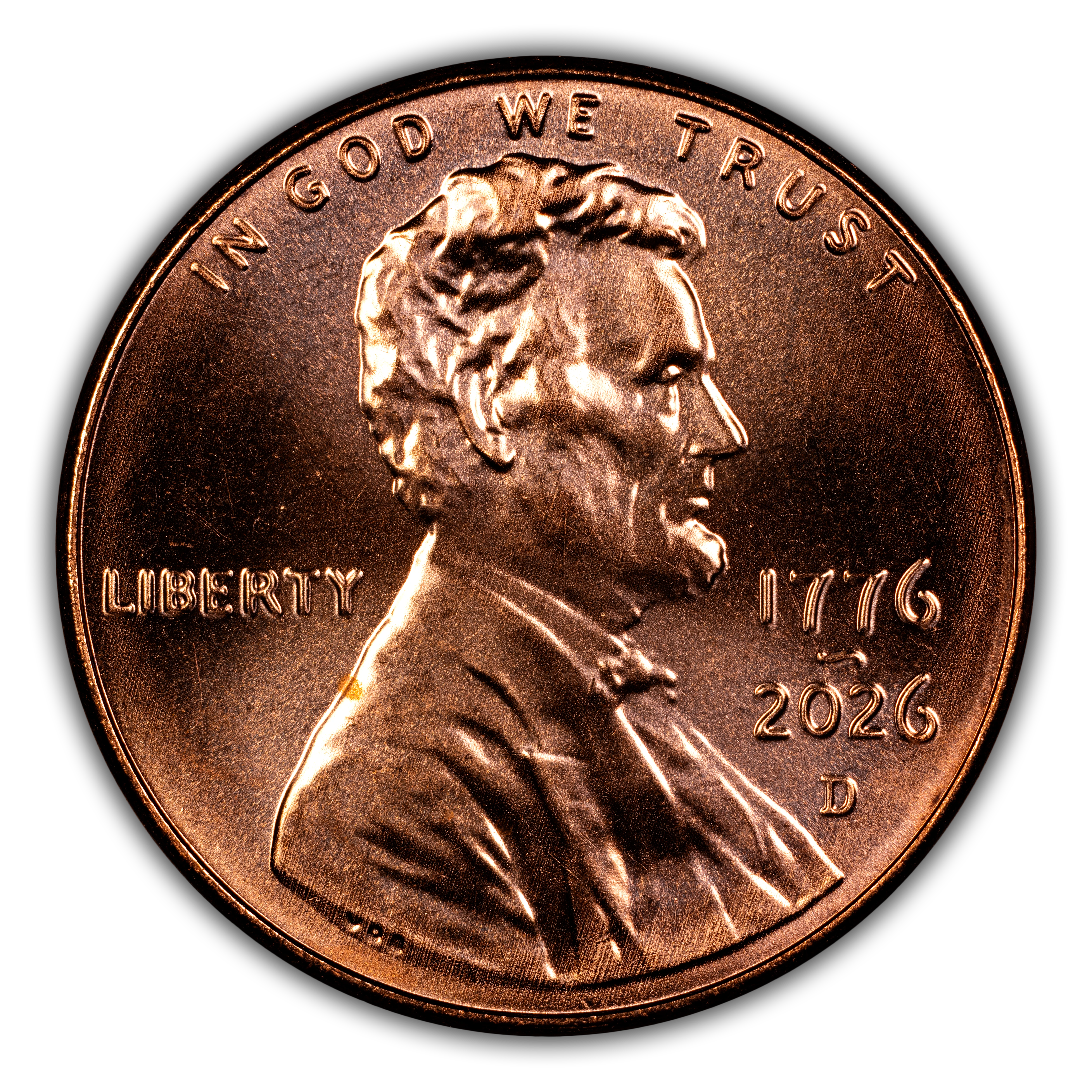 1776~2026-D 1c Shield MS RD thumbnail 5