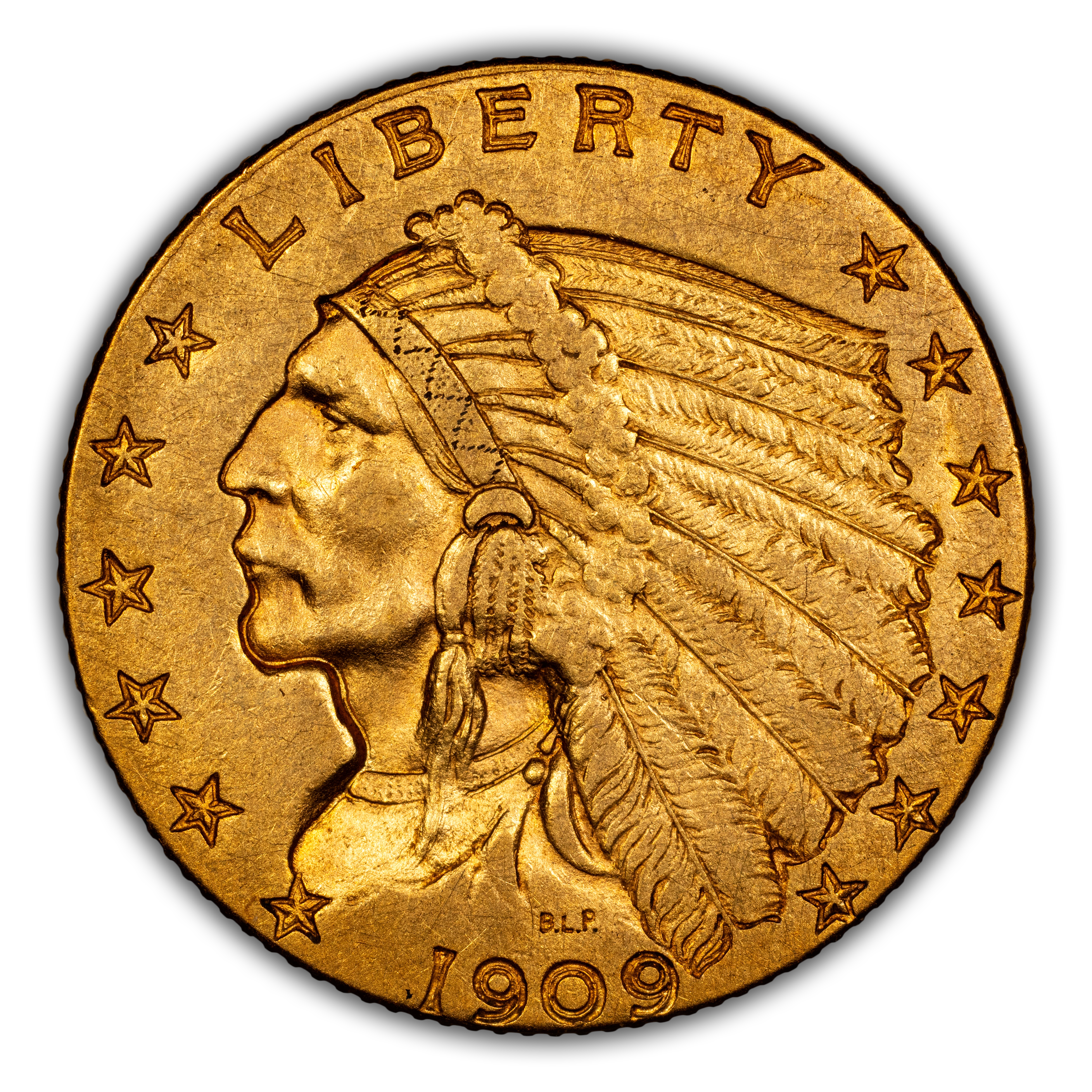 1909 $2 1/2 MS thumbnail 3