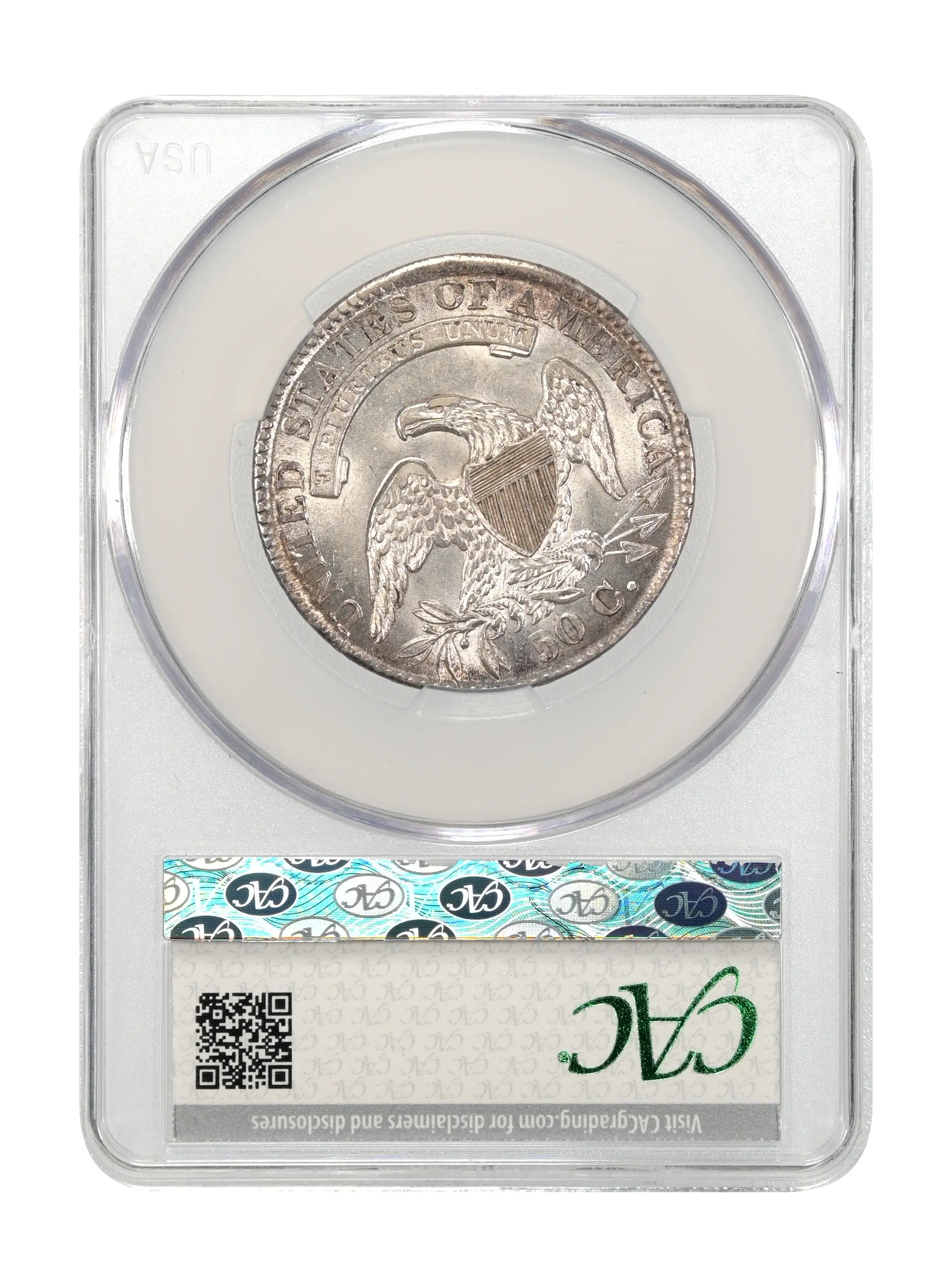 1834 50c Large Date, Large Letters, O-103 MS thumbnail 11