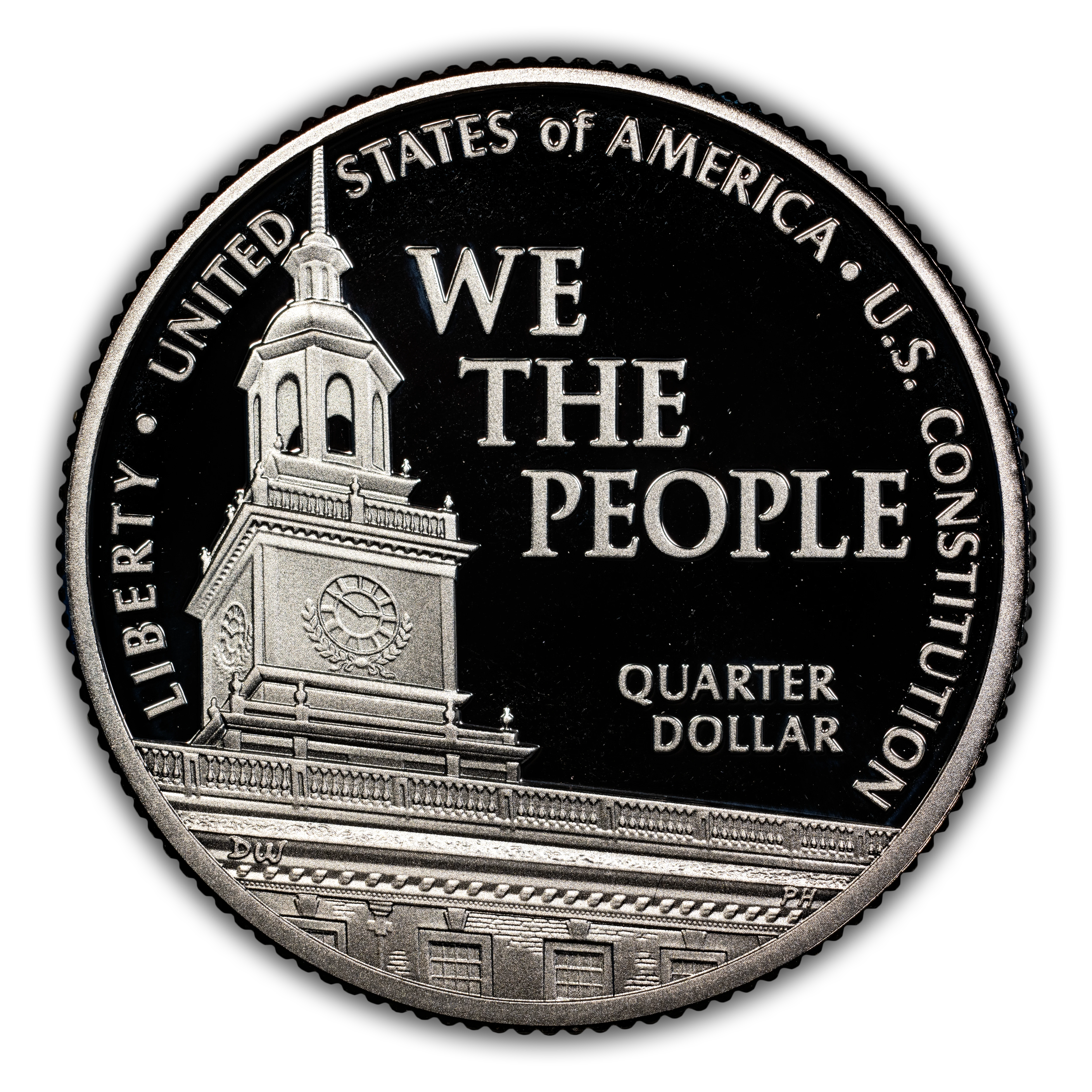 1776~2026-S 25c U.S. Constitution, Silver PR DCAM thumbnail 16